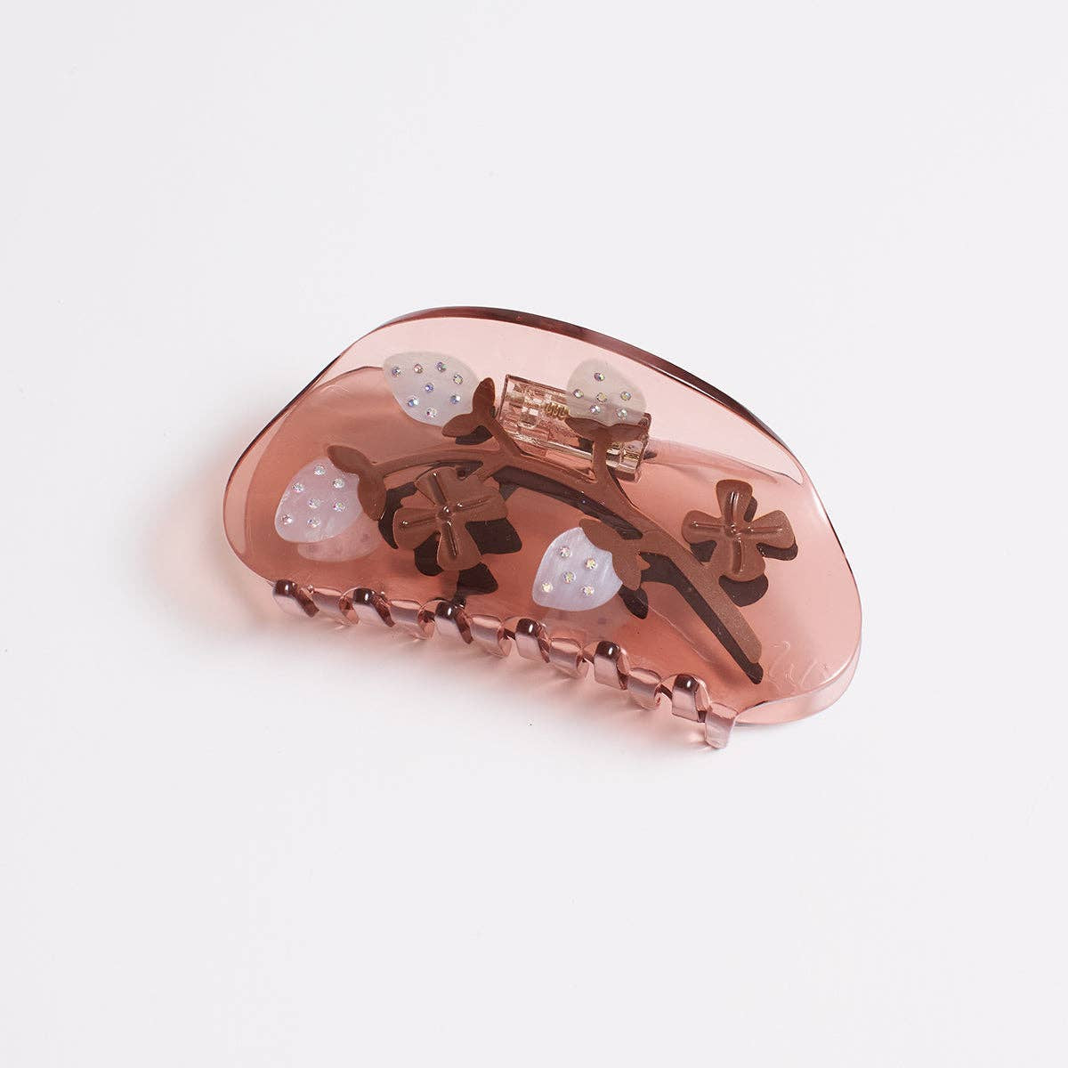 Pineberry Claw - Strawberry Berry Claw Clip