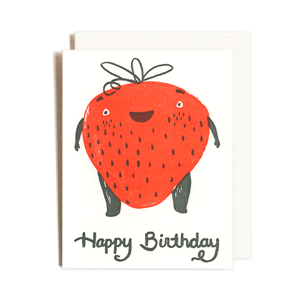 Strawberry Birthday Card(1)