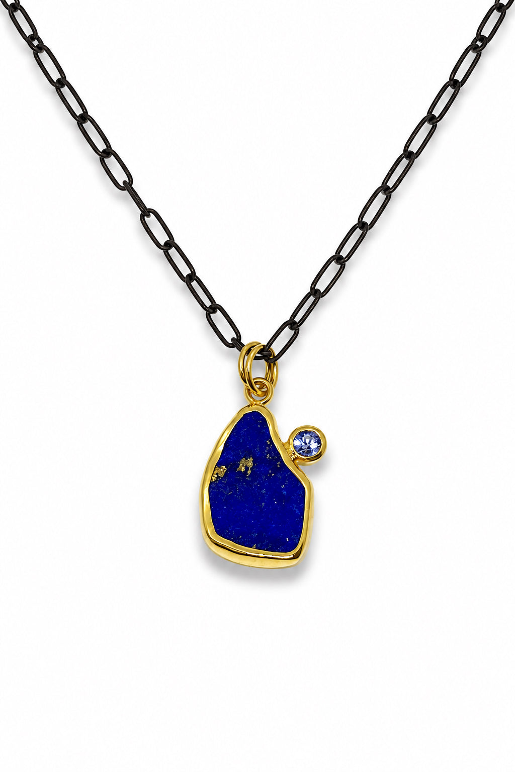 Lapis & Tanzanite Necklace