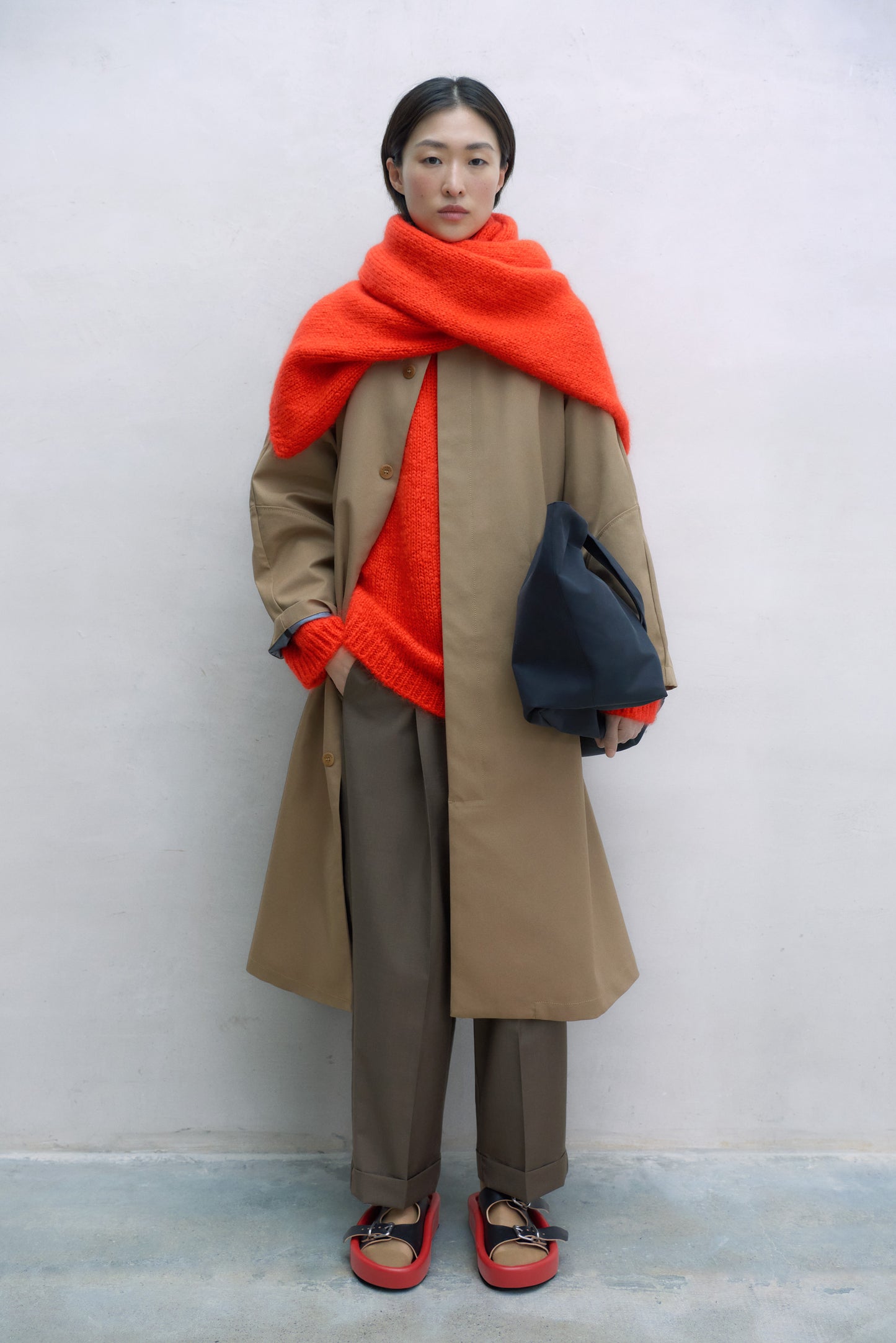 Mohair Sweater, Tangerine