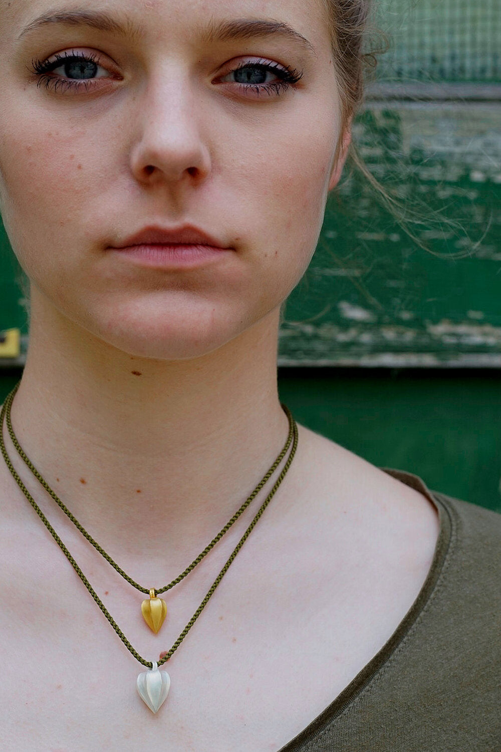 Large Size Sterling Silver Fish Pendant