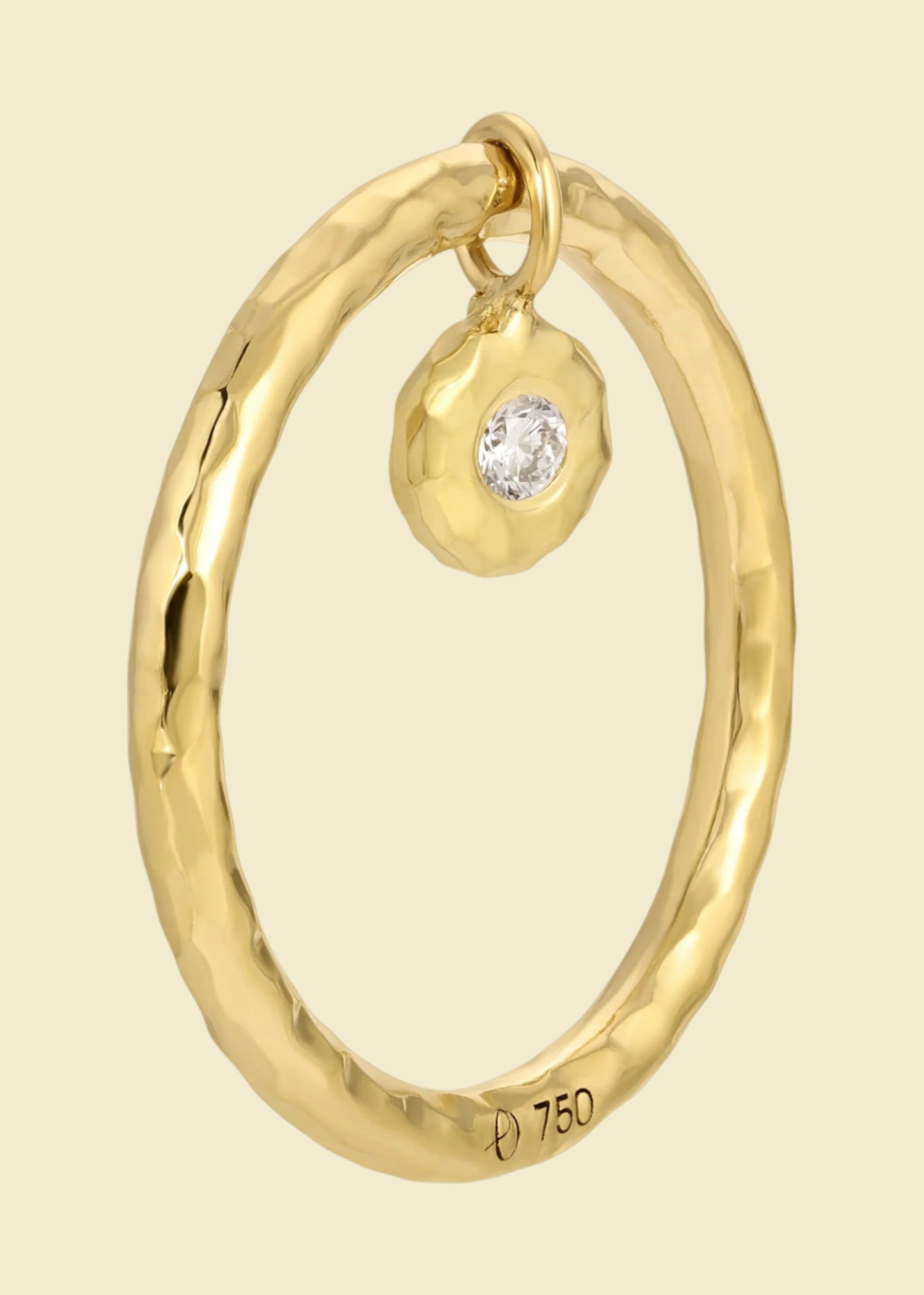 Nesting Gem Diamond Stack Ring