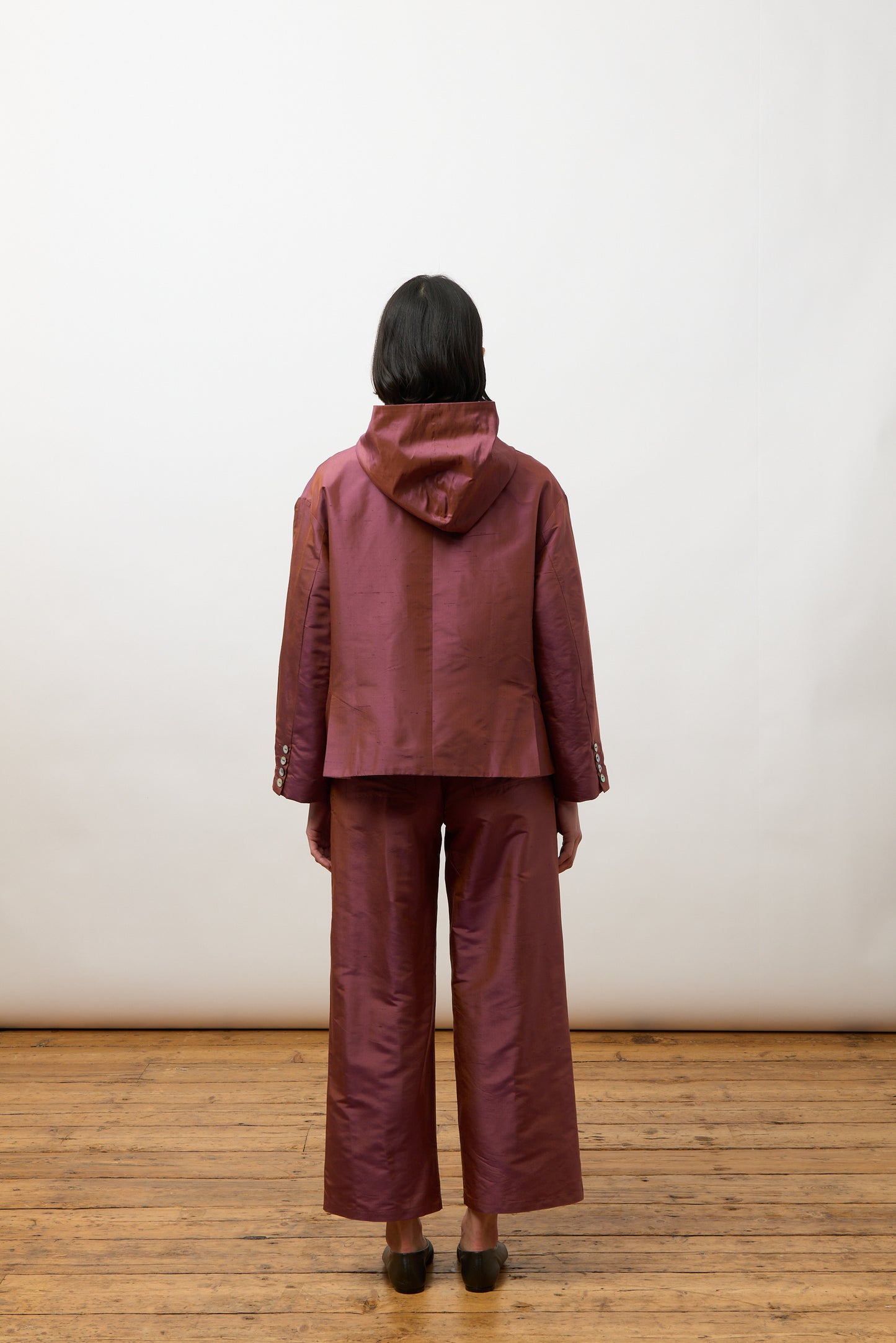 Reeva Jacket, Silk Dupion