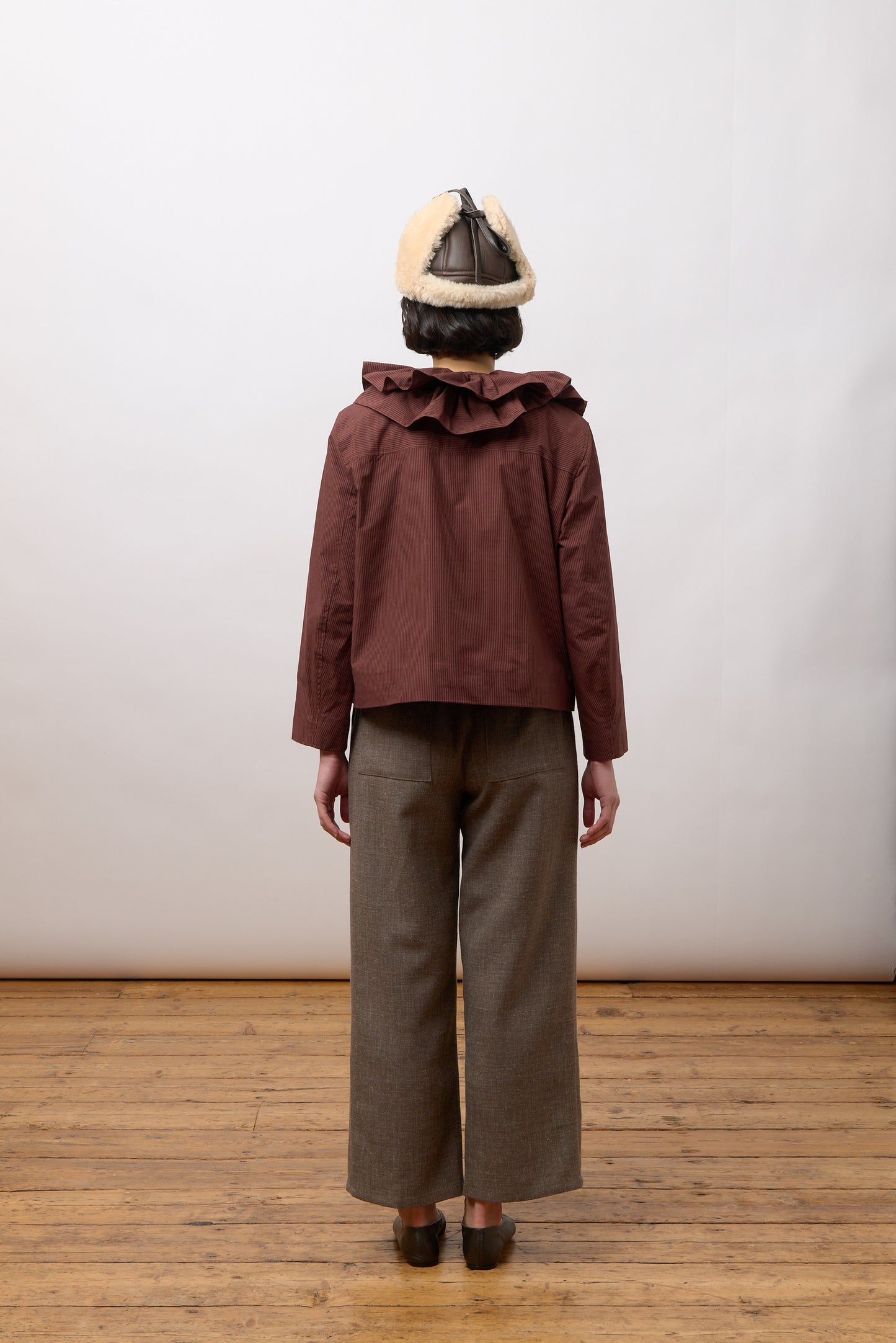Typewriter Cotton Rowan Jacket, Japanese Stripe