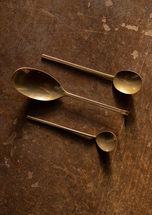 Dinner Spoon, Brass