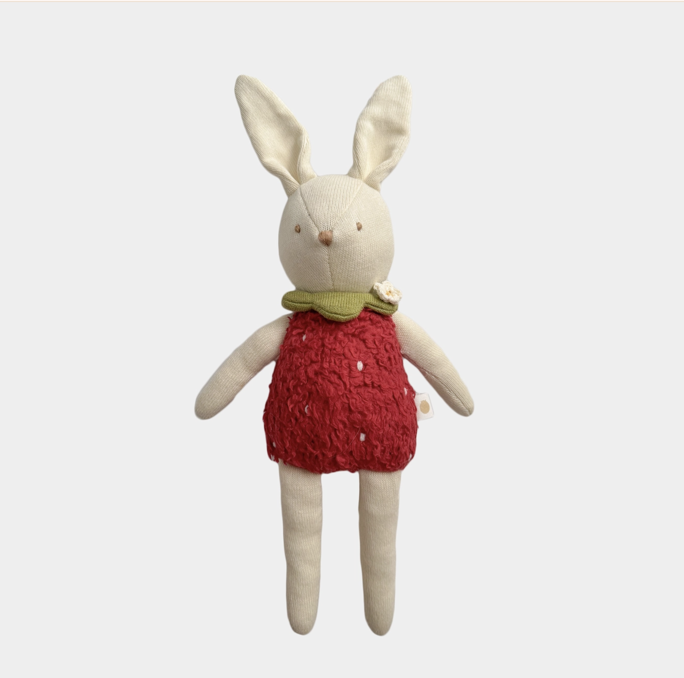 Plush Strawberry Bunny