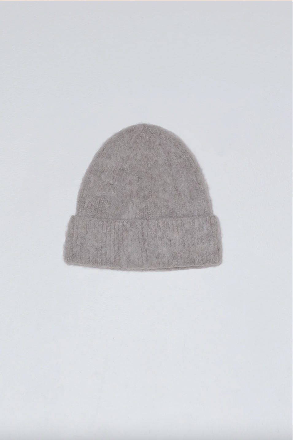 Brushed Beanie, Cloud AW25