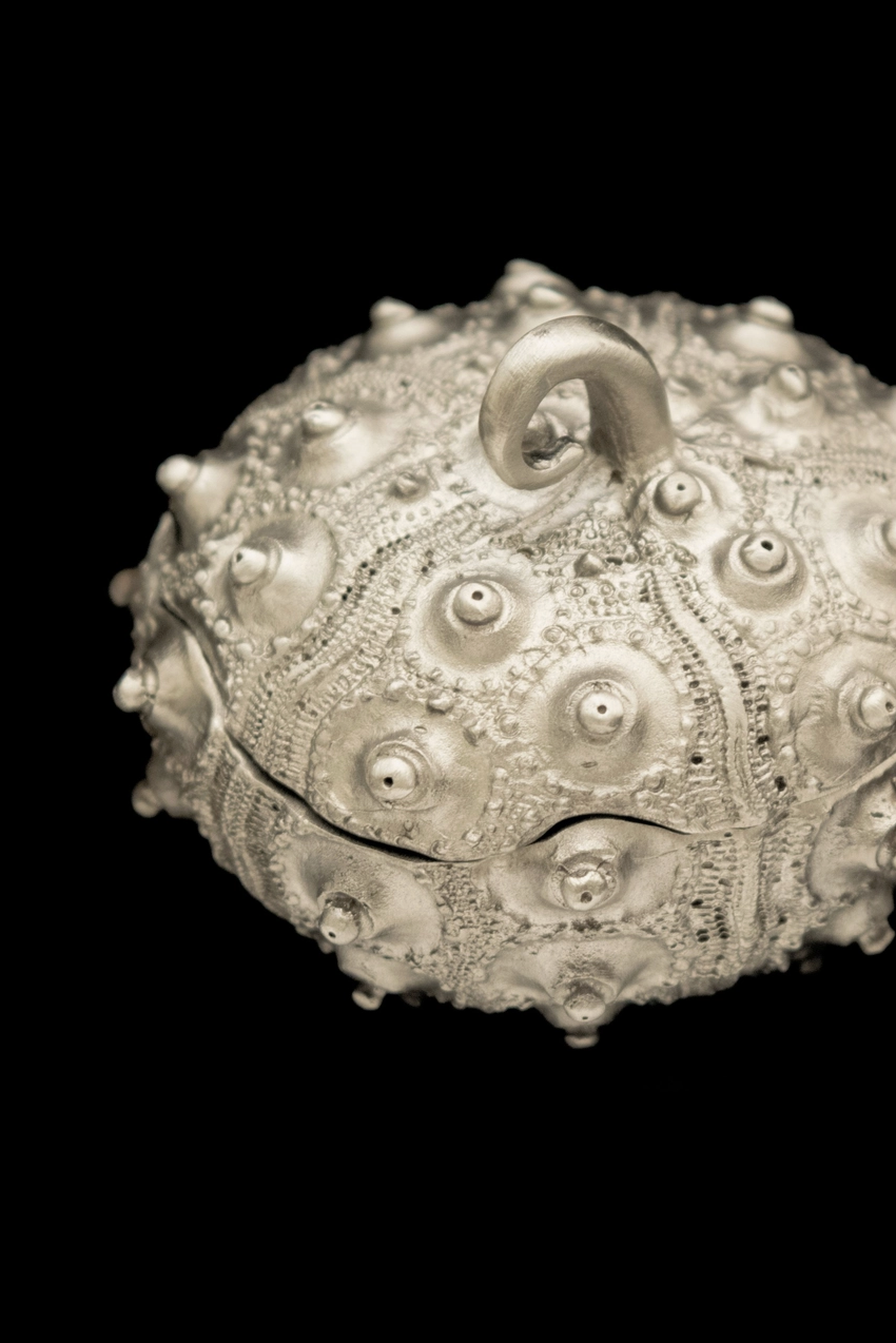 Sea Urchin Box, Silver