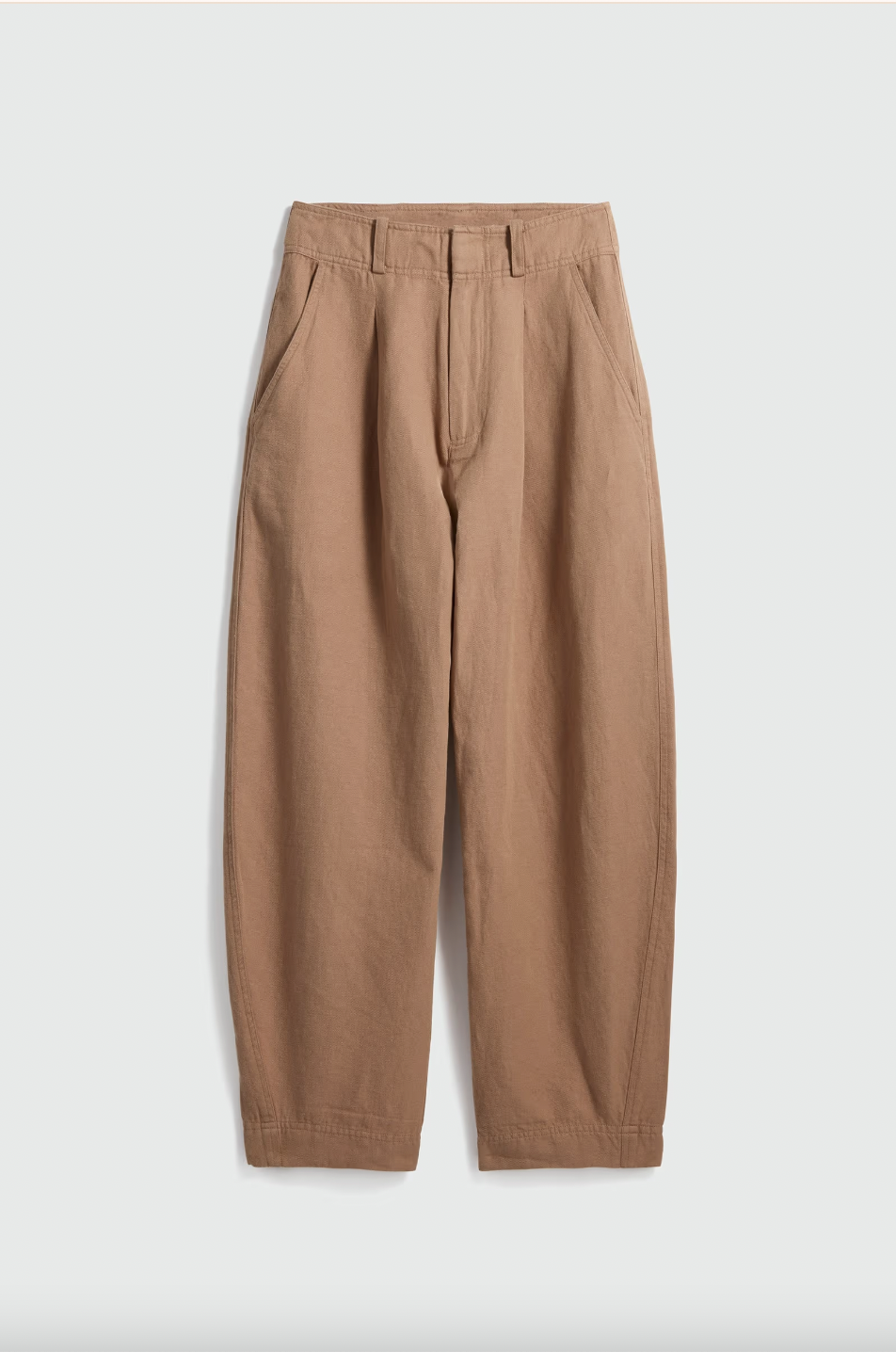 Bari Crop Trouser, Deep Khaki