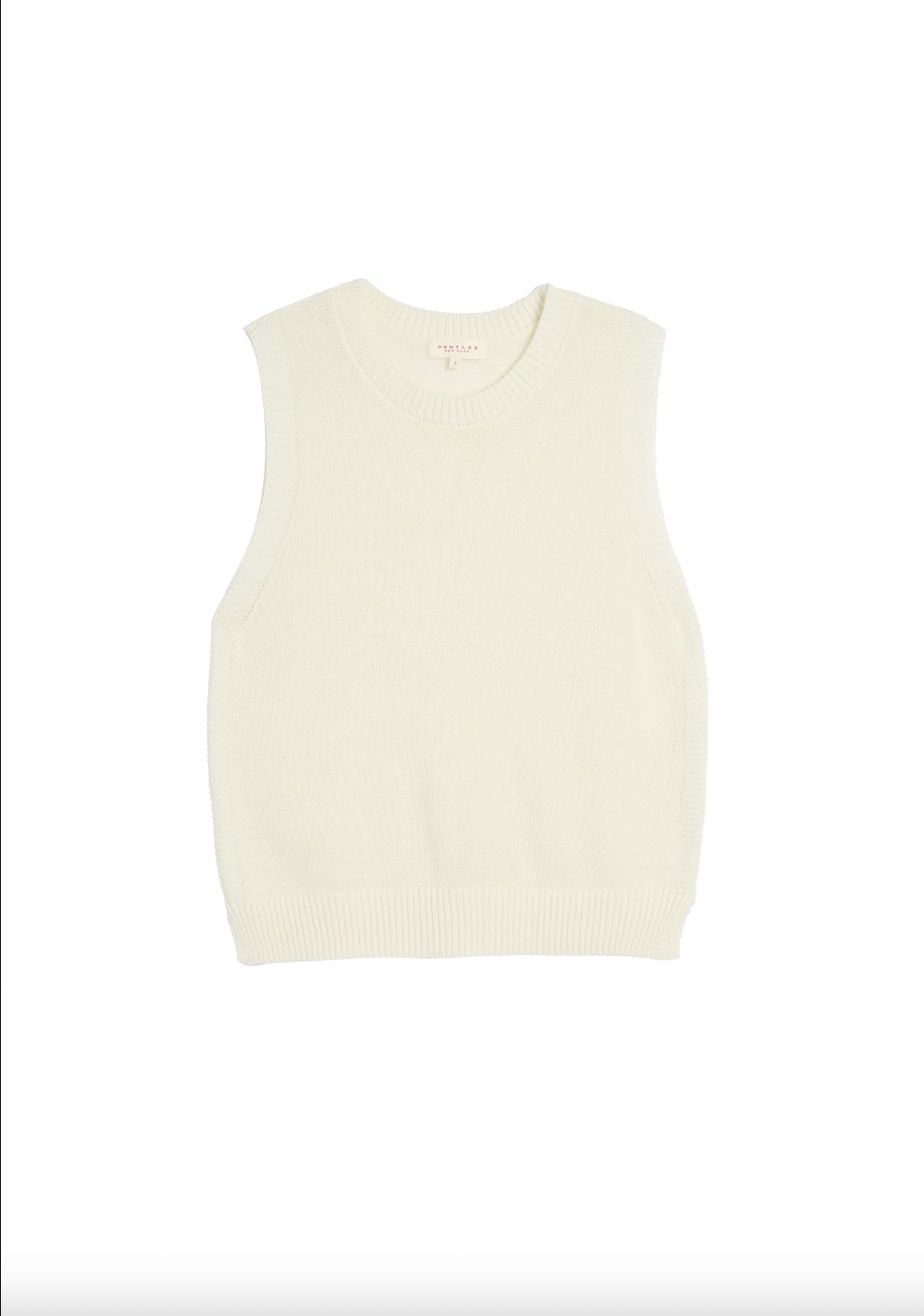 Olympia Cotton Linen Top, Off-White