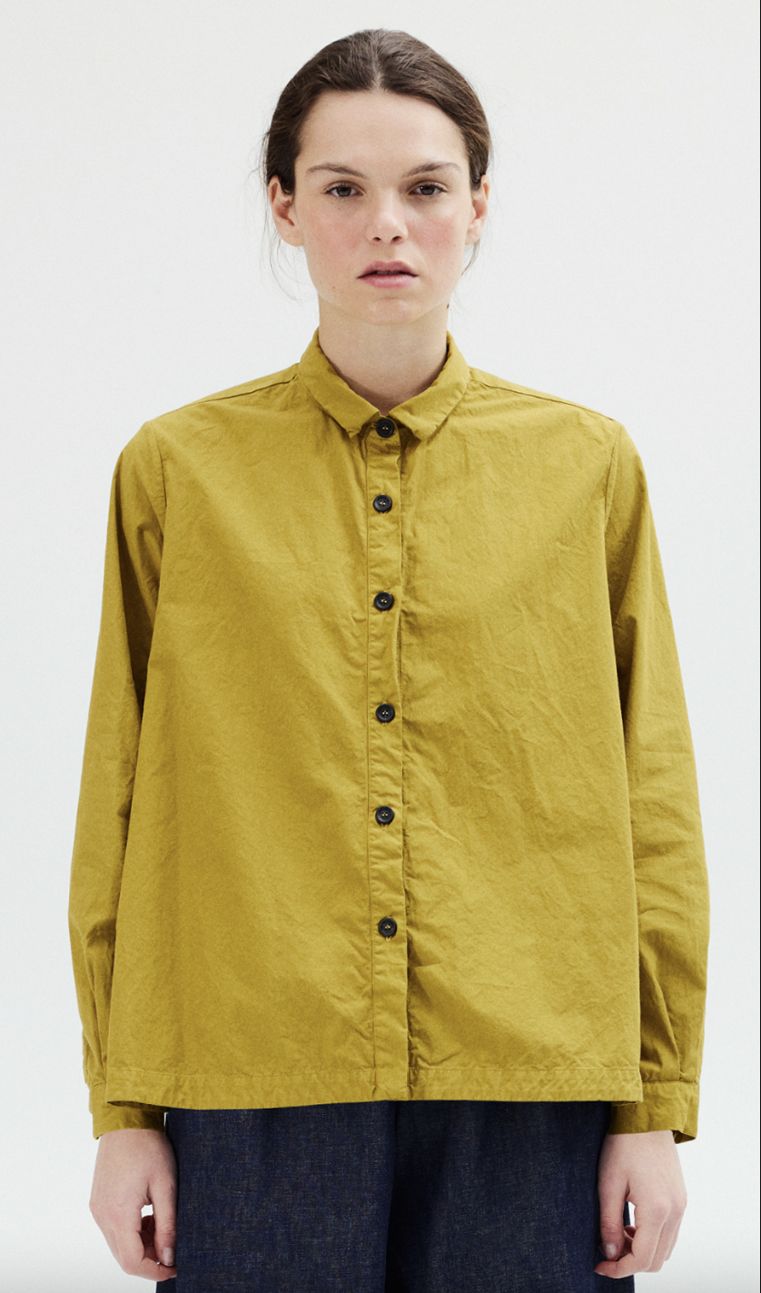 Eglan Blouse, Mustard