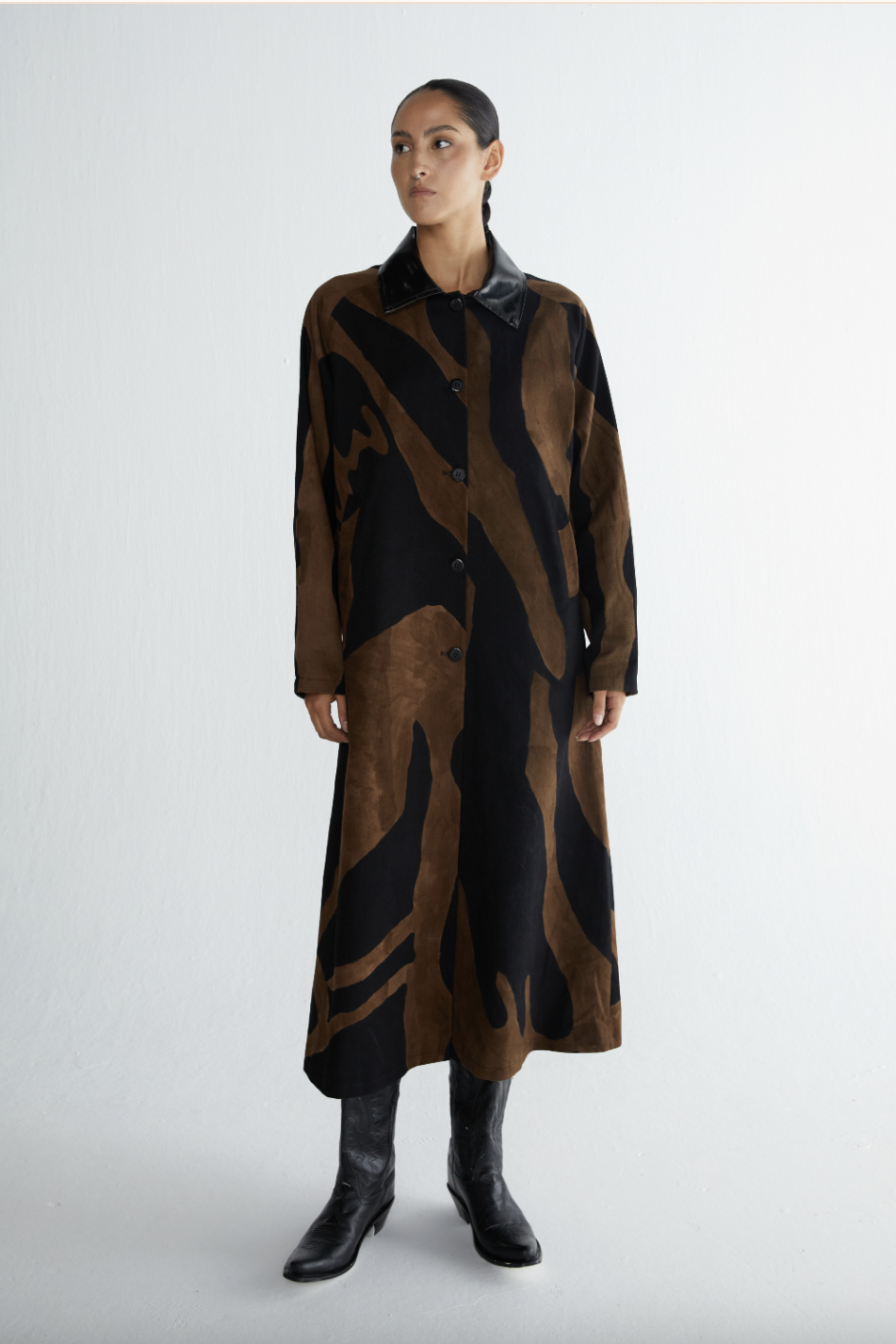 Long Mara Coat, Coffee