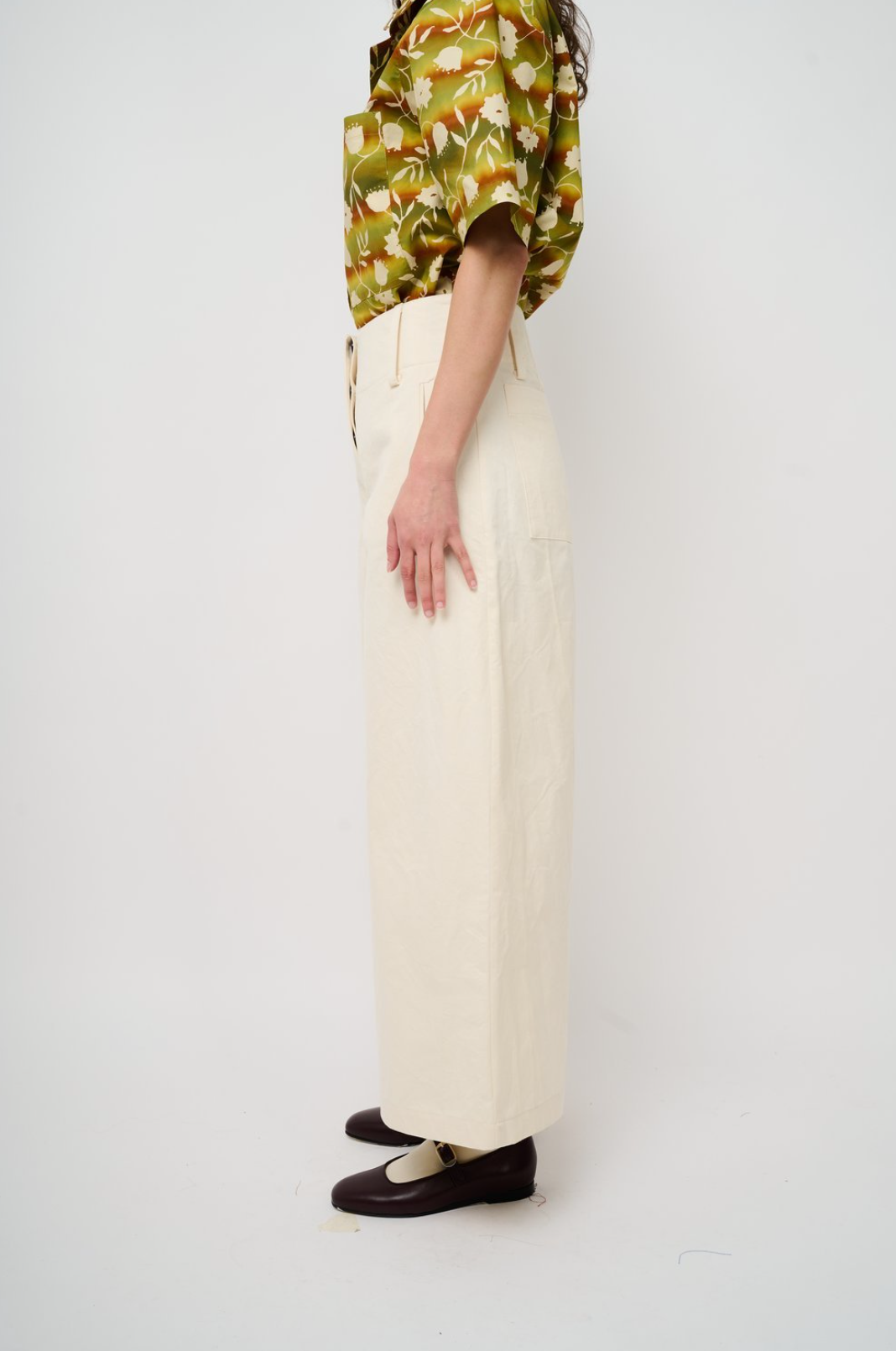 Grace Trouser, Ecru