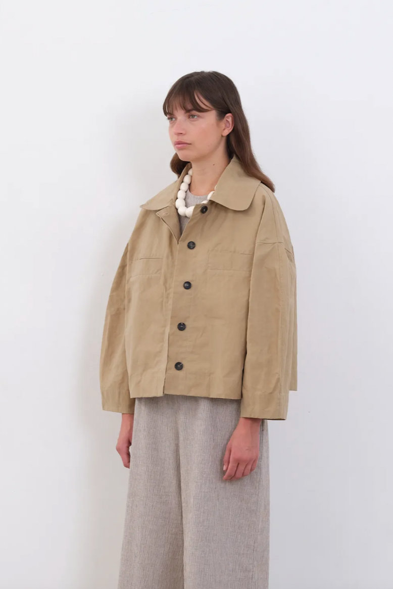 Wesley Jacket, Beige