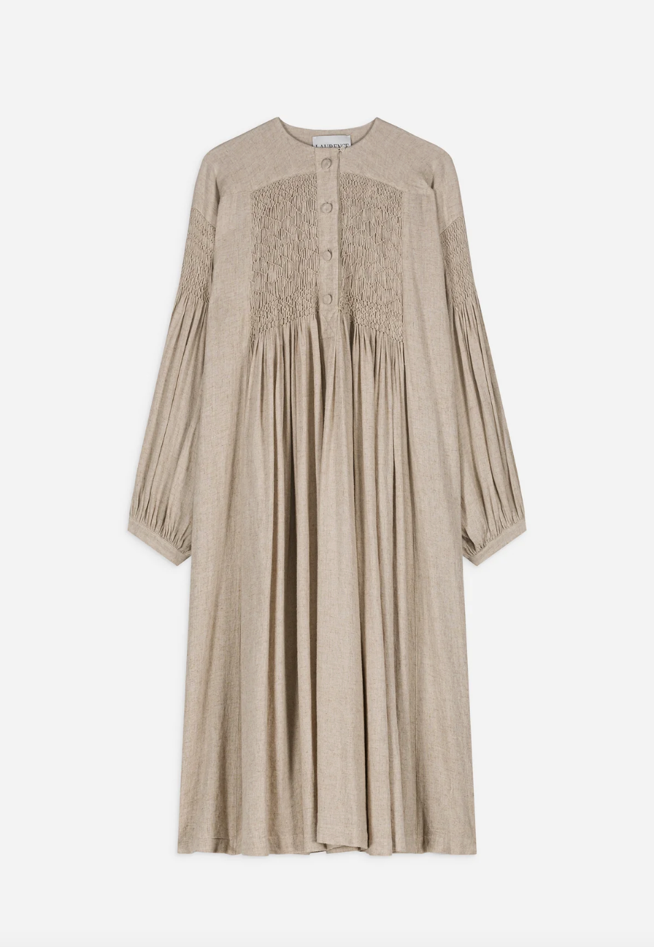 Meredith Dress, Beige