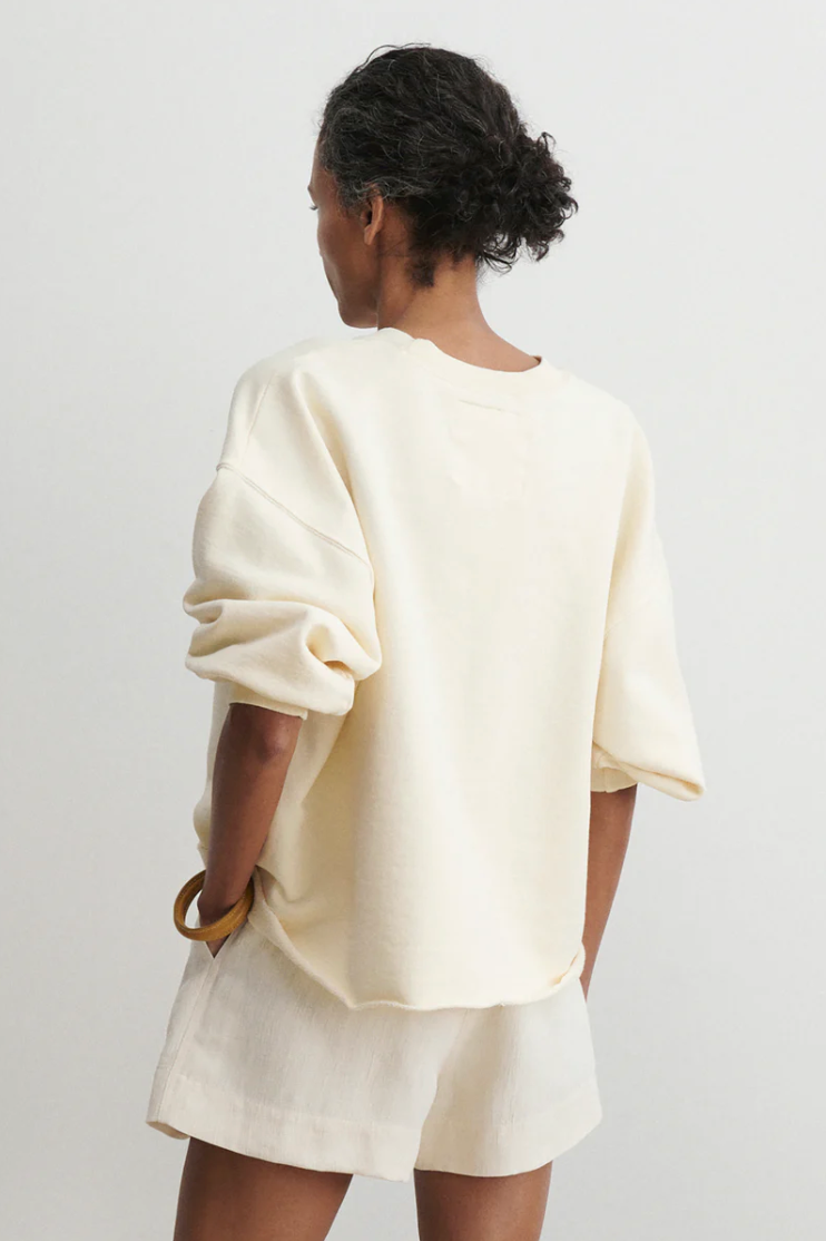 Fond Sweatshirt, Meringue