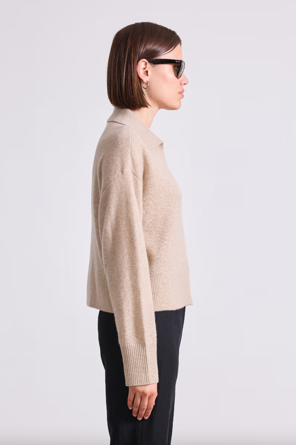 Softest Tissue Weight Henley, Sand