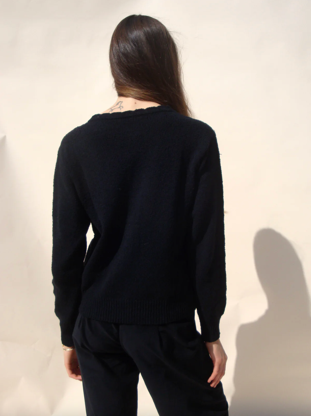 Piste Cardigan, Noir
