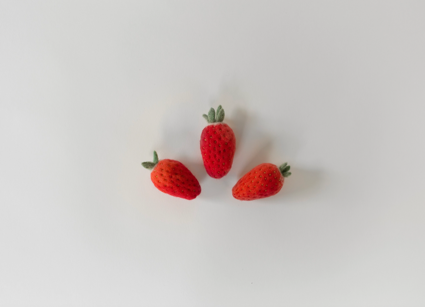 Strawberry, Needle Felting Kit