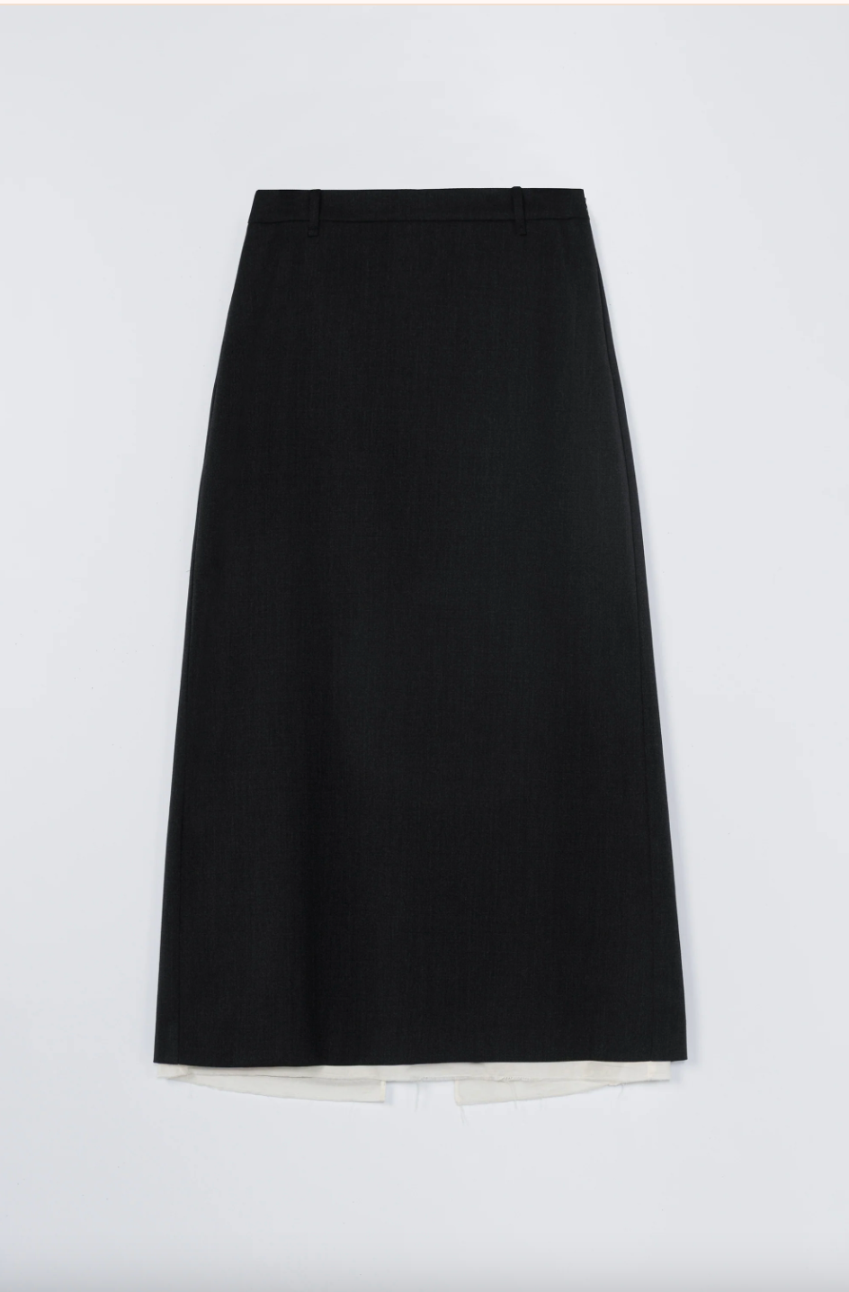 Tailoring Long Skirt, Anthracite