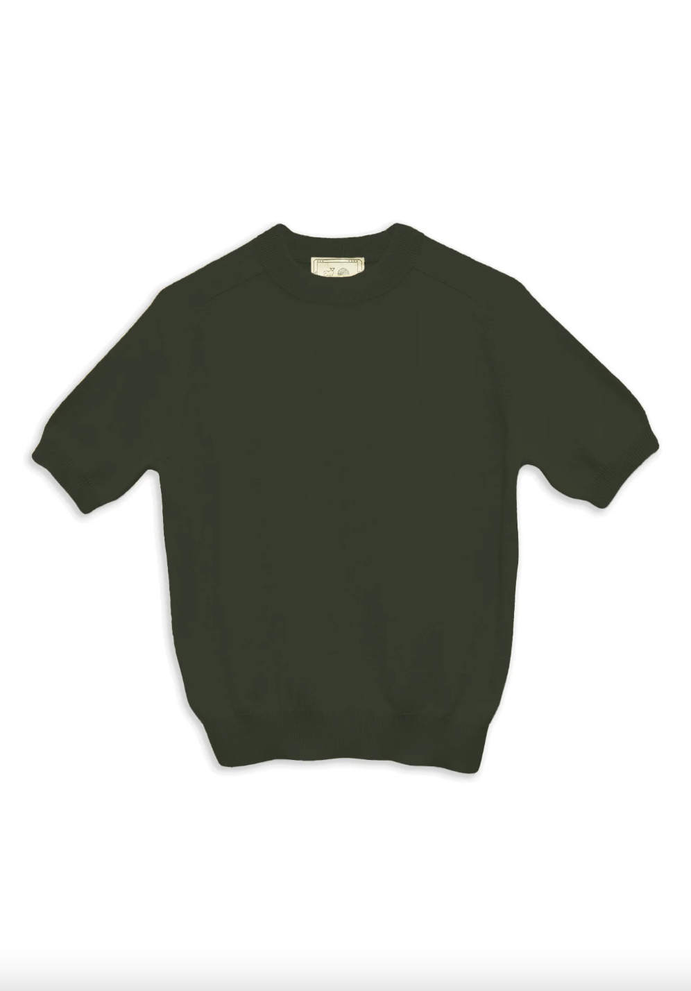 Irelia Cashmere Top, Dark Pine