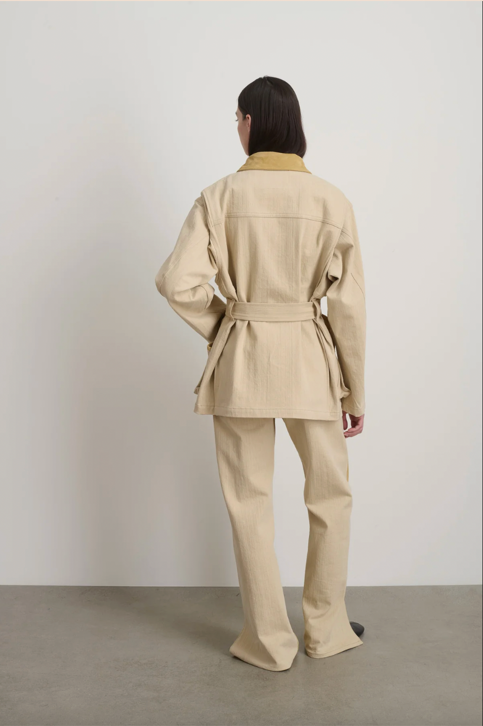 Workwear Jacket, Palomino/Khaki Suede