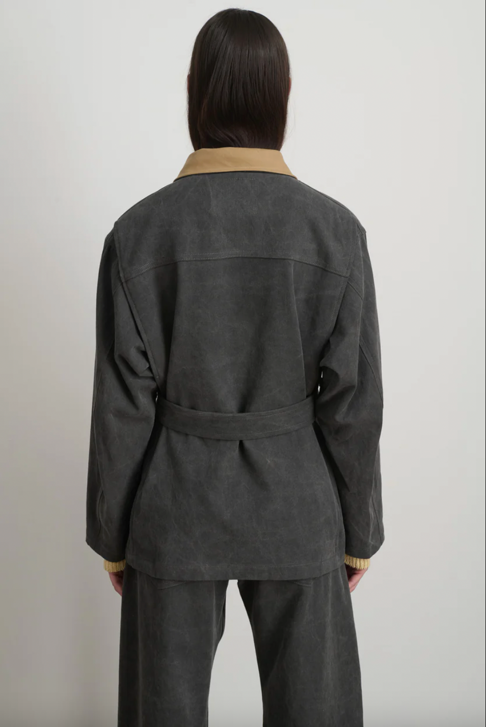 Workwear Jacket, Washed Black