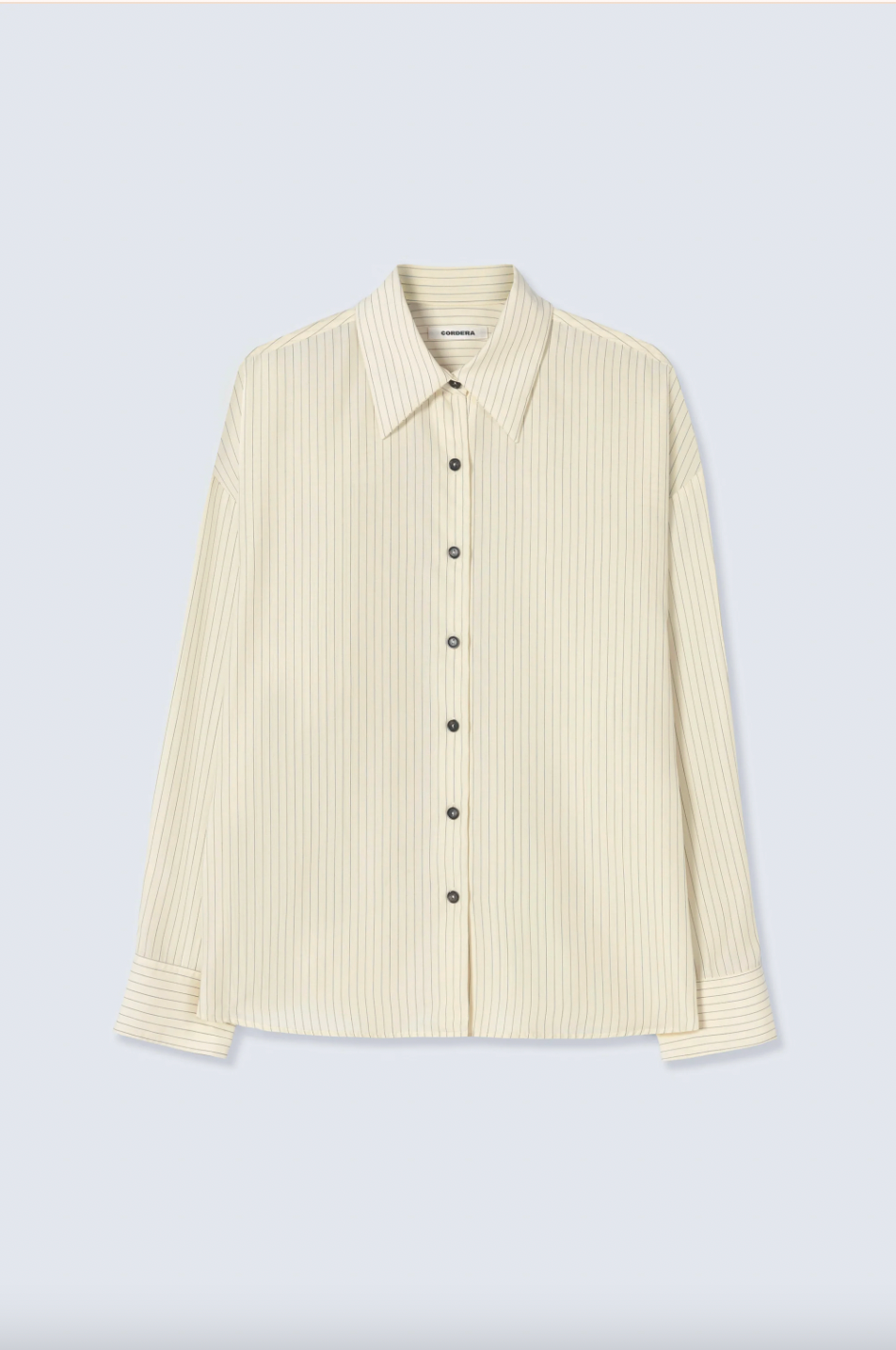 Oversized Pencil Striped Shirt,