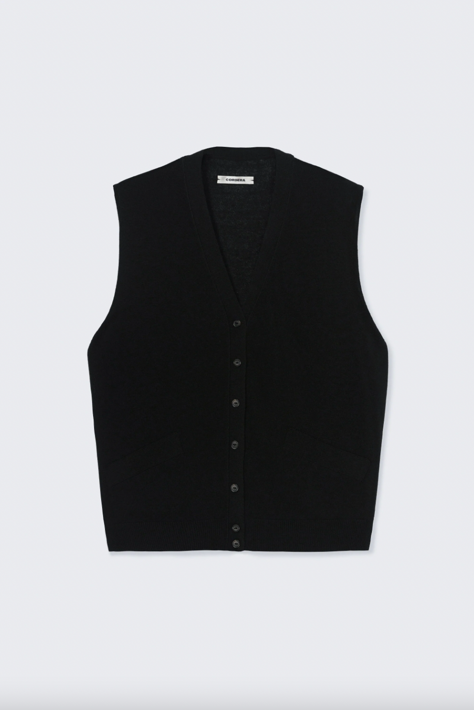 Oversize Waistcoat, Black