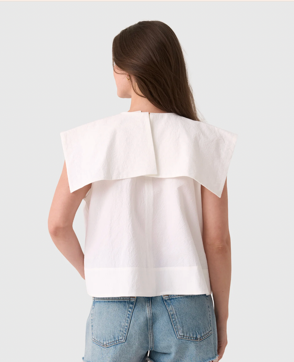Puritan Vest, White