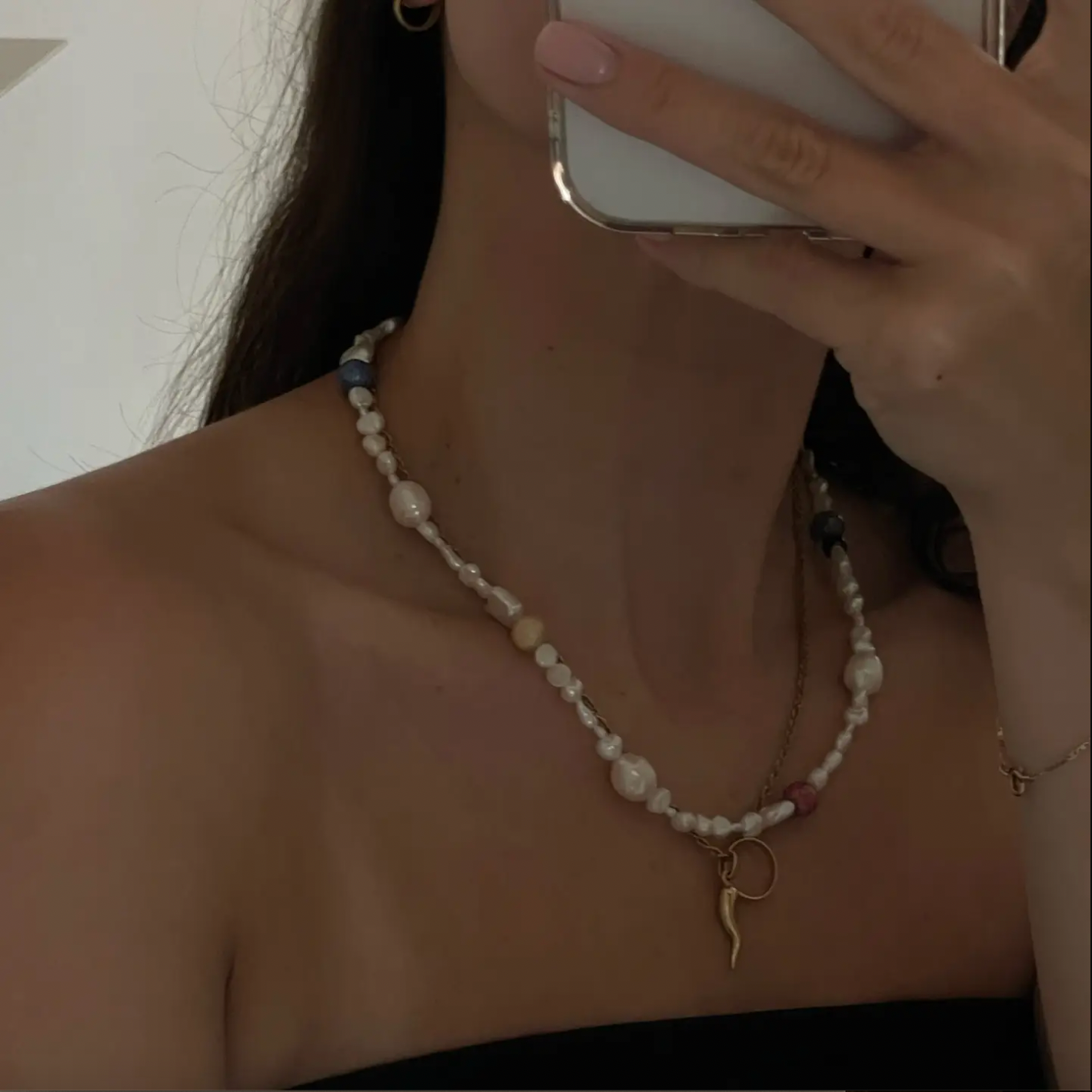 Baroque Necklace: 16"