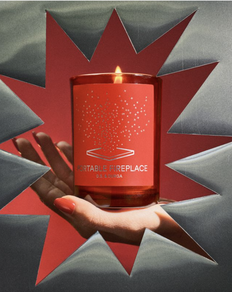 Portable Fireplace Candle