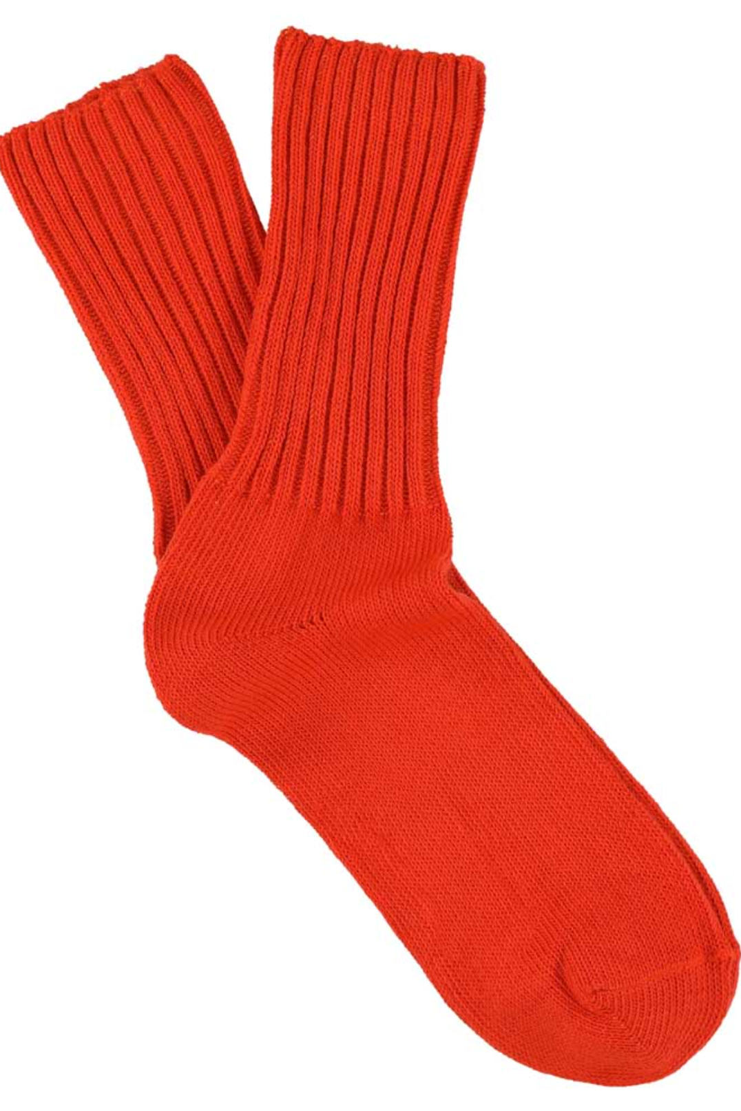 Women's Crew Socks, Orange