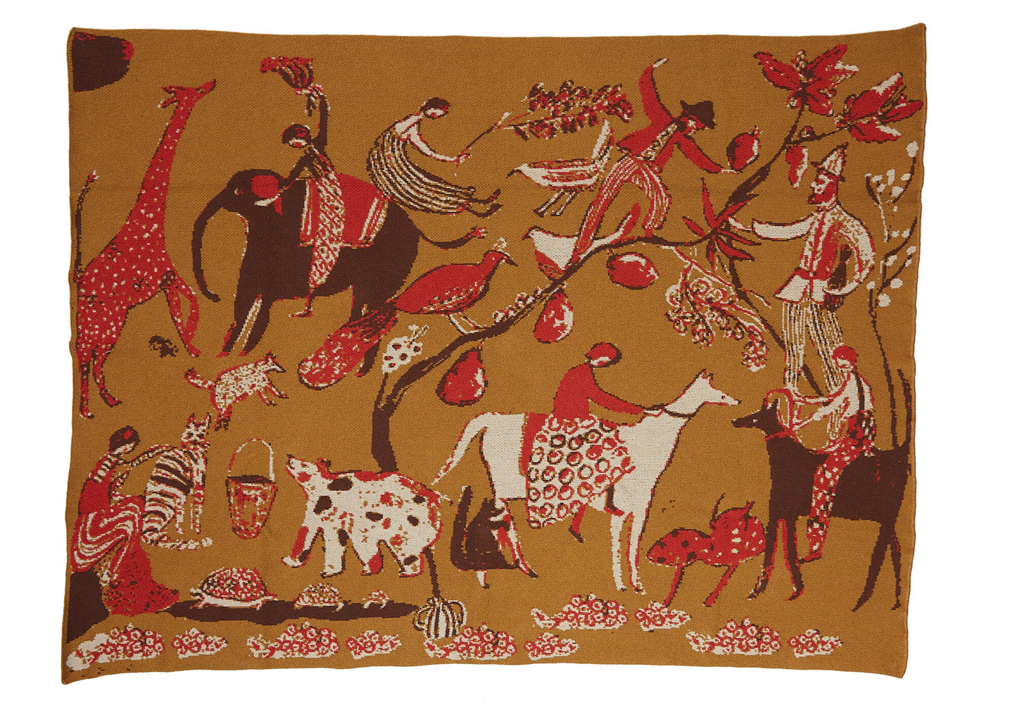 Jungle Blanket, Ocre