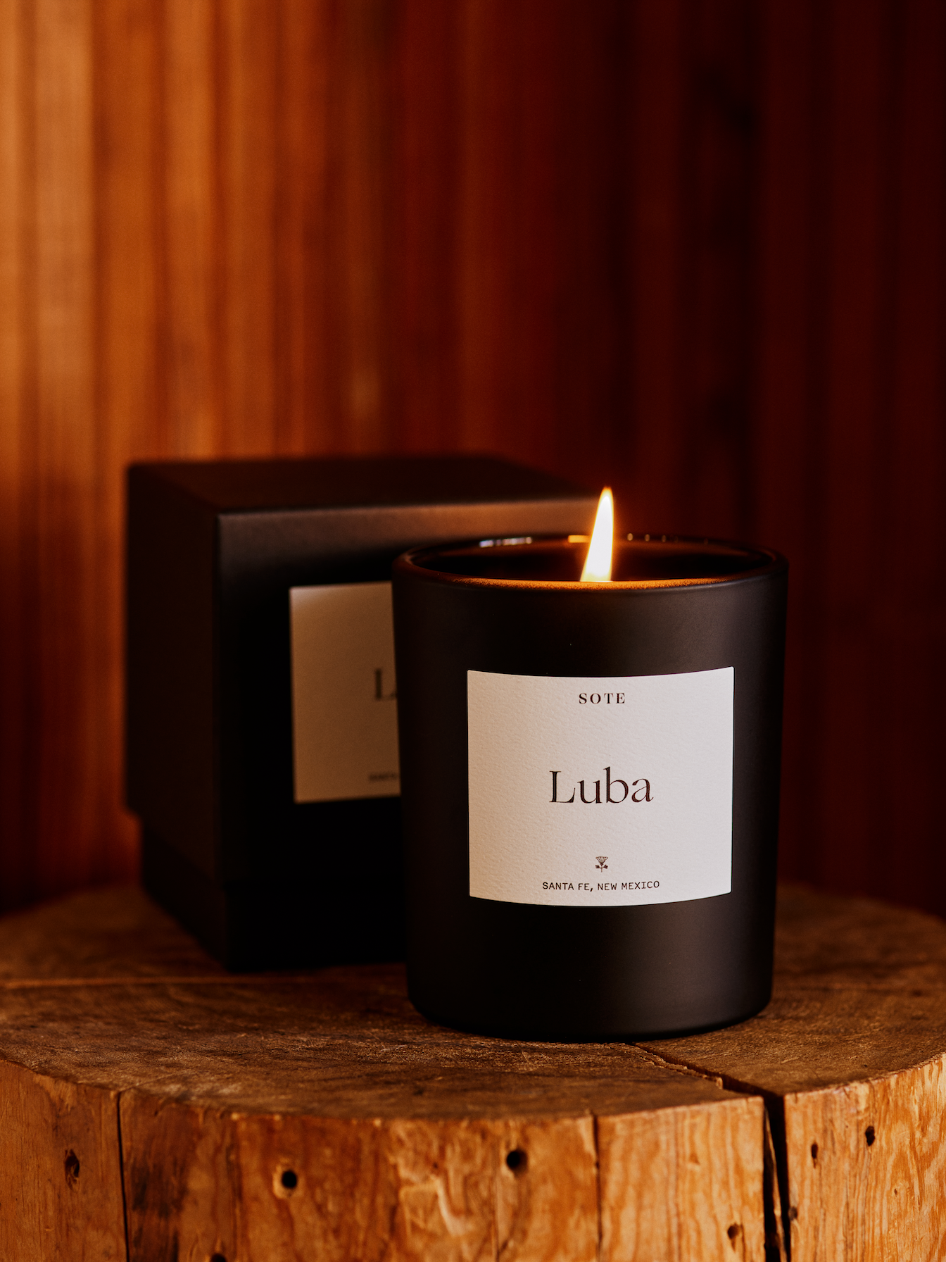 Luba Glass Candle
