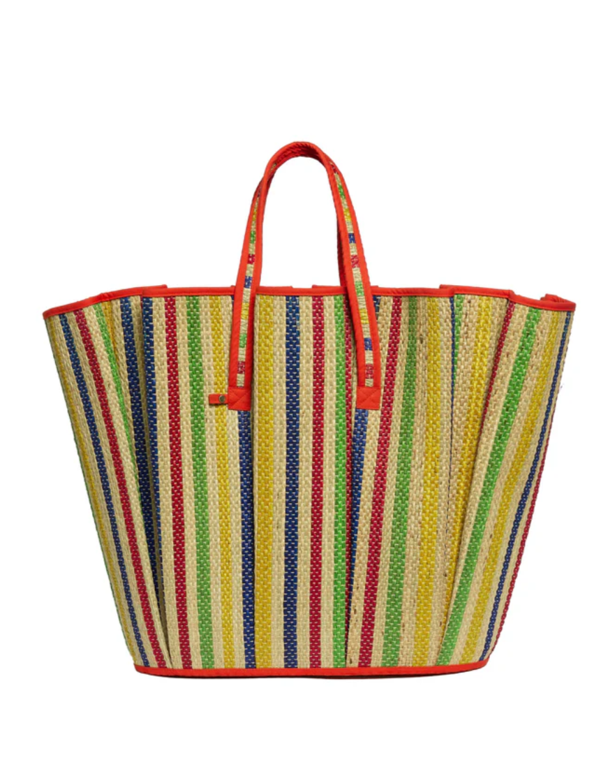 Crayons | Tangerine Maxi Tropez Tote