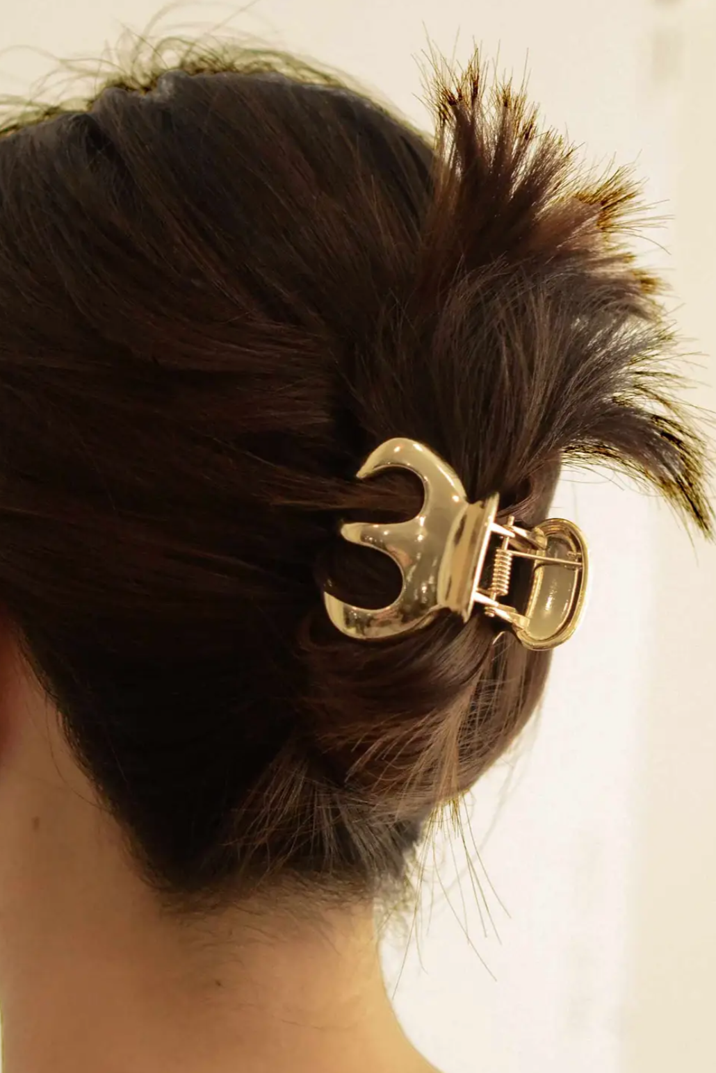 Metal Hair Claw Clip | Gold