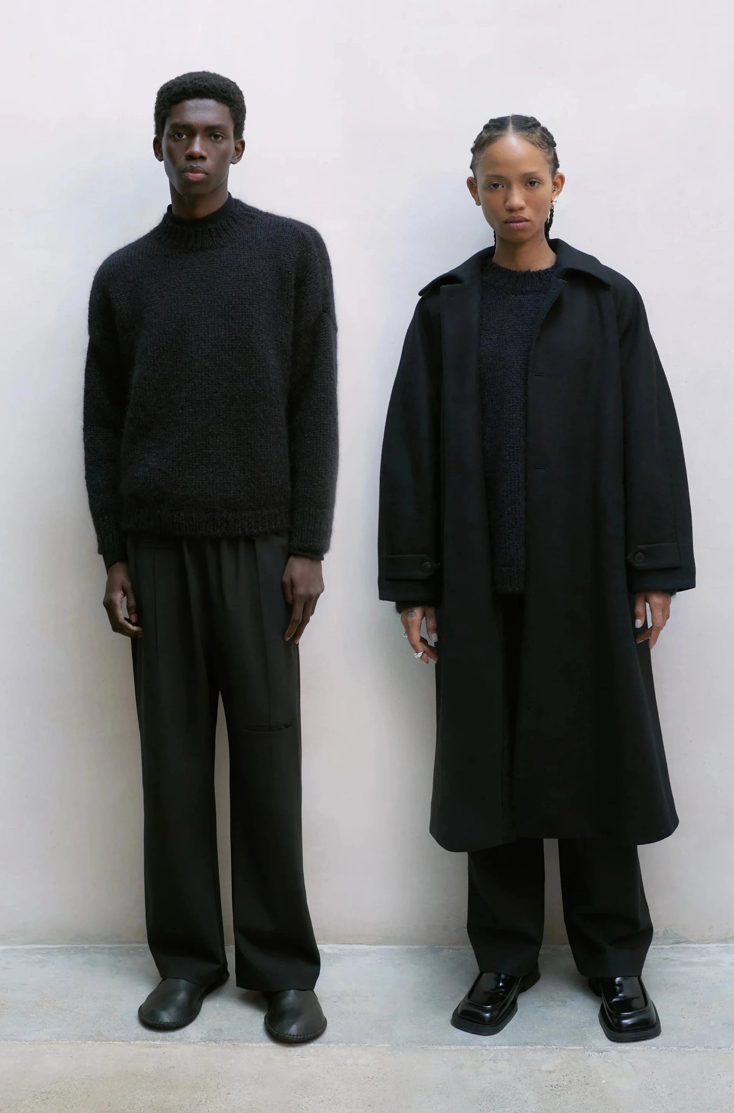 Mohair Sweater, Black