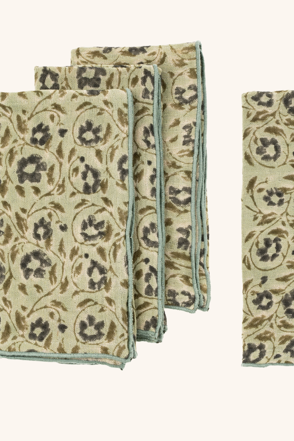 Anika Block Print Napkin Set of 4