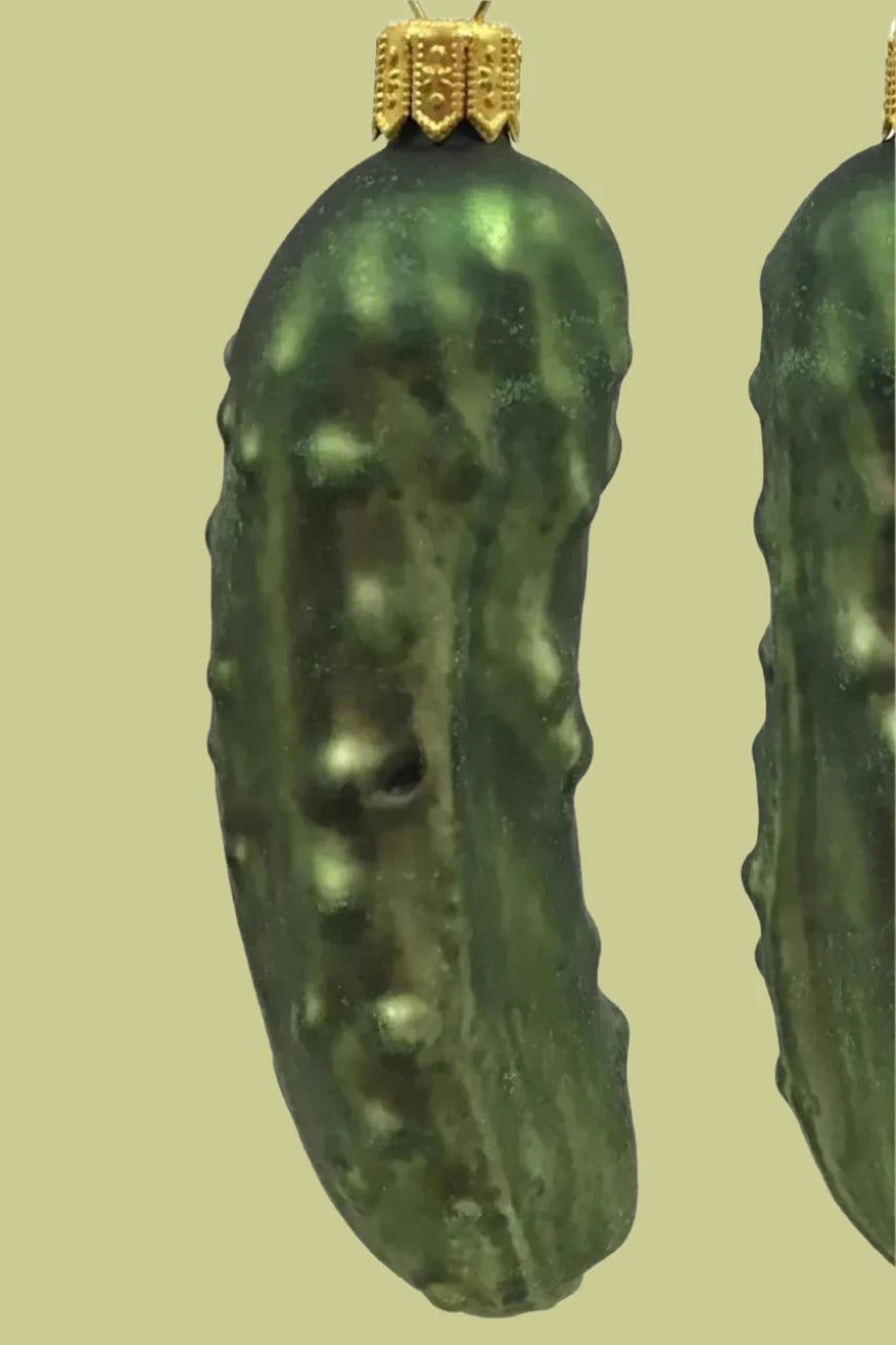 Cucumber Pickles Ornament