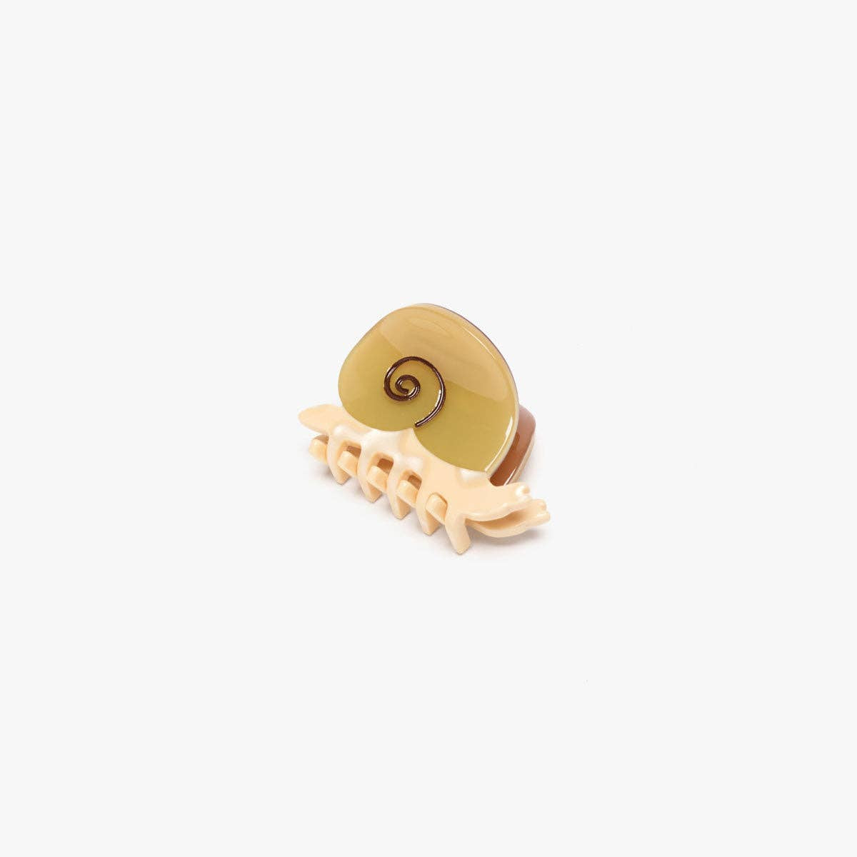 Mini Snail Claw Sand - Garden Theme Small Acetate Hair Clip
