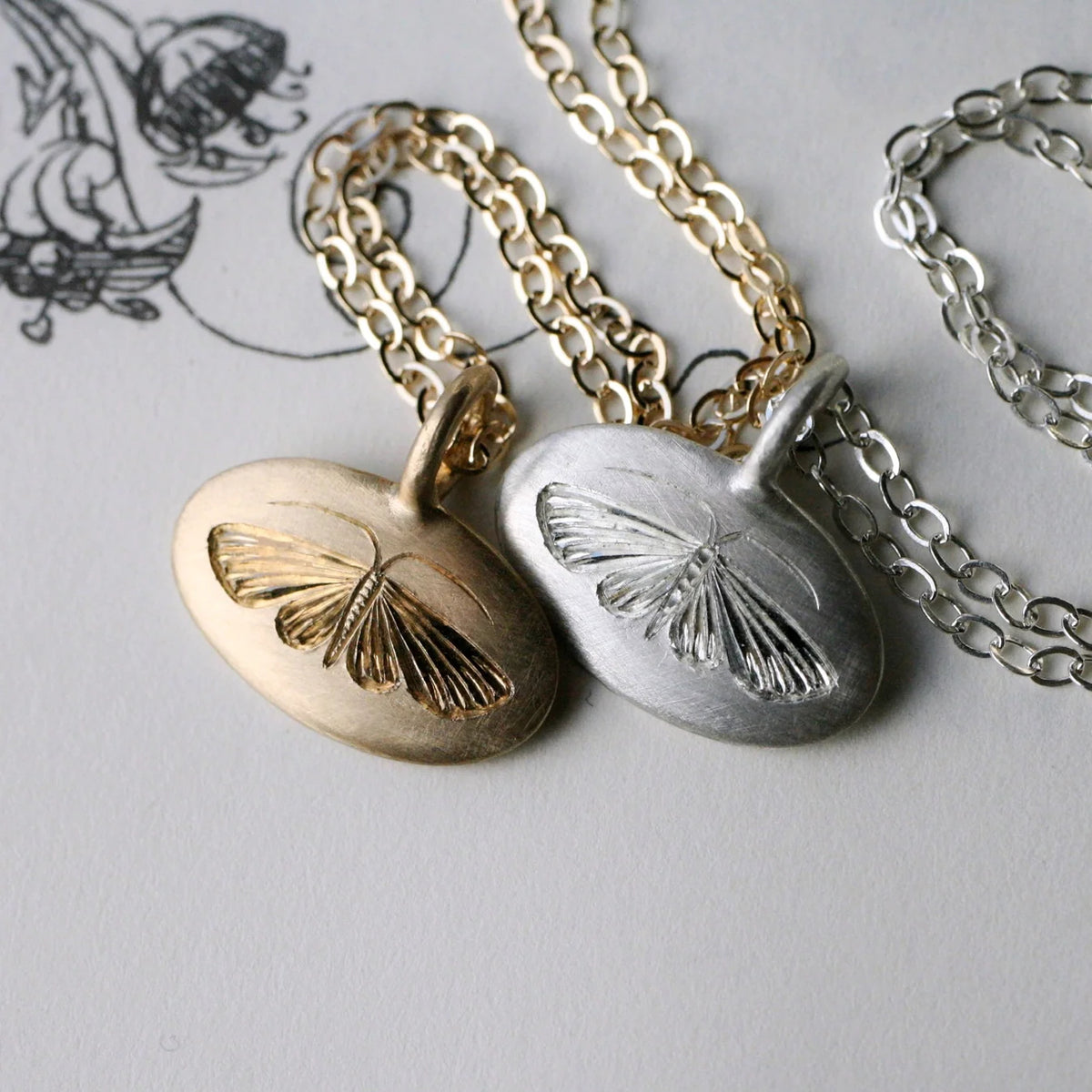 TT House Moth Pendant