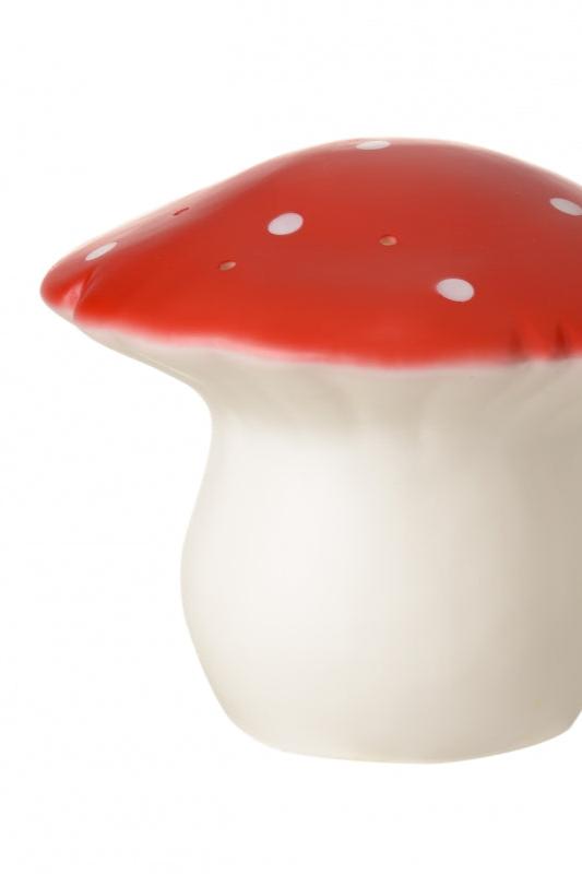 Red Mushroom Lamp, Medium