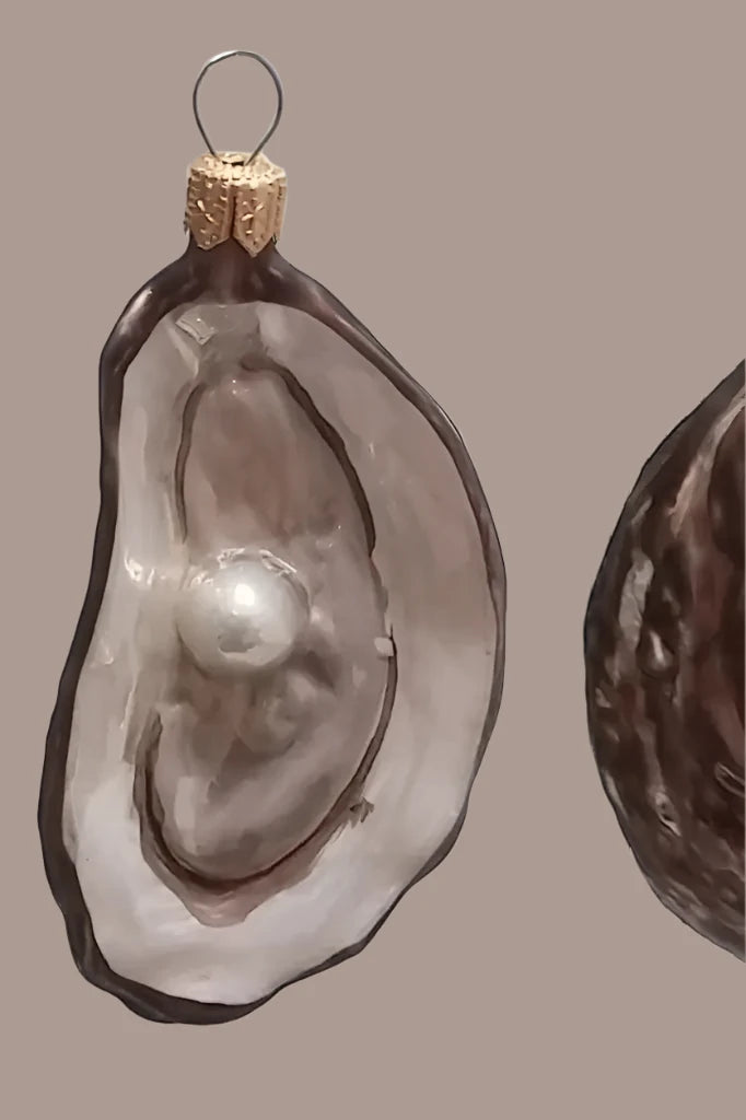 Oyster on the Half Shell Ornament