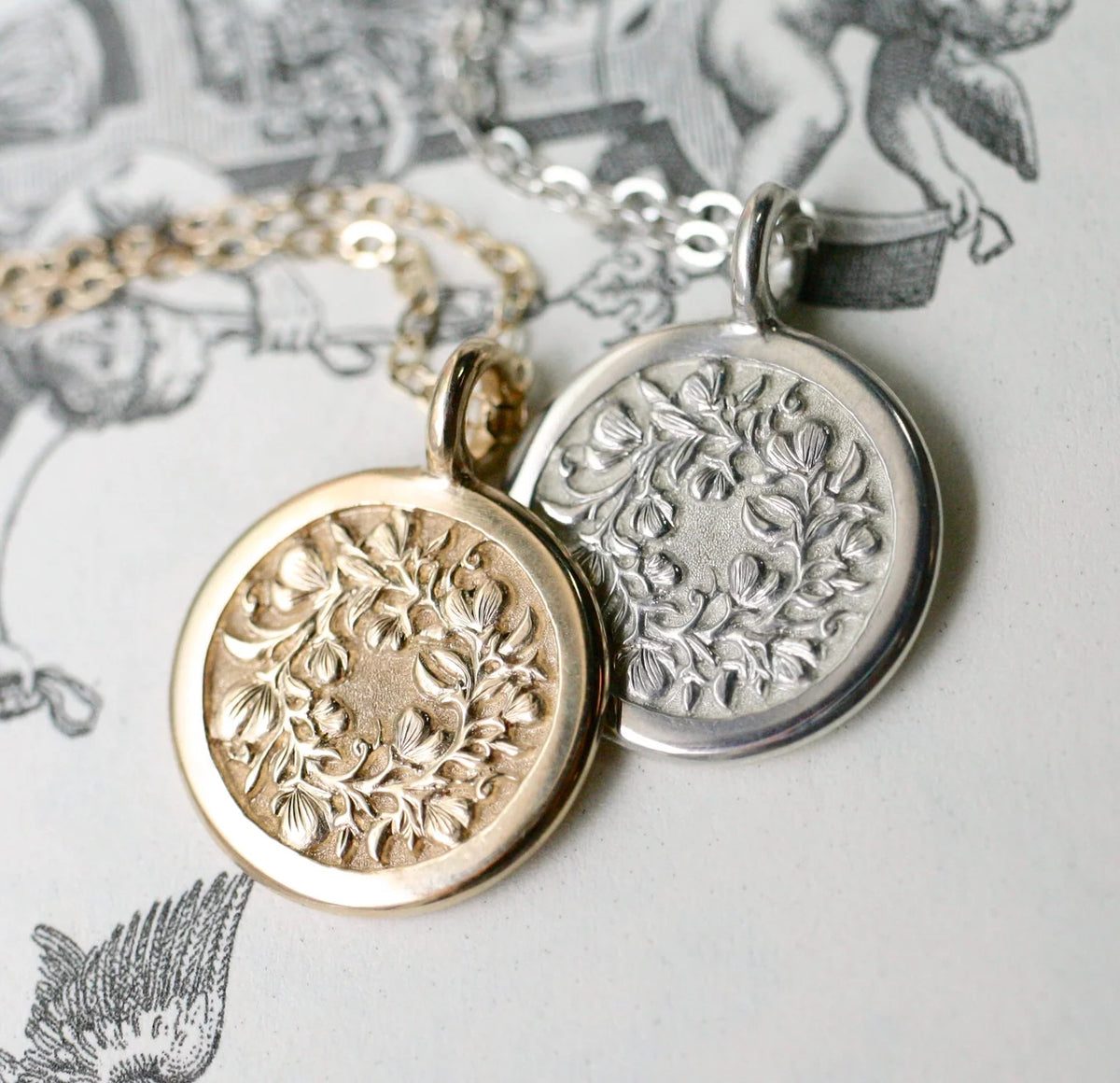 Sweet Pea Pendant