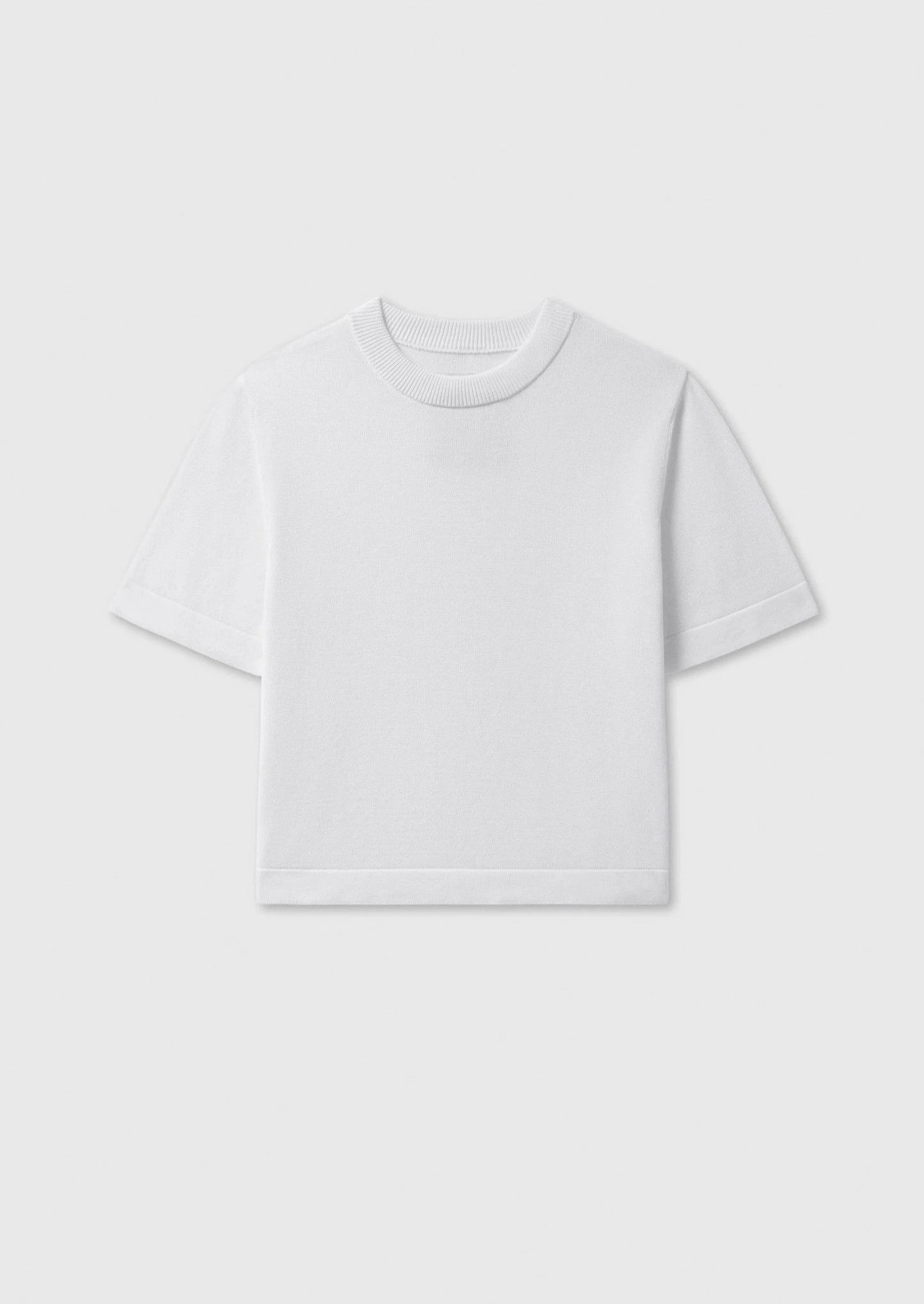 Cotton T-Shirt, White