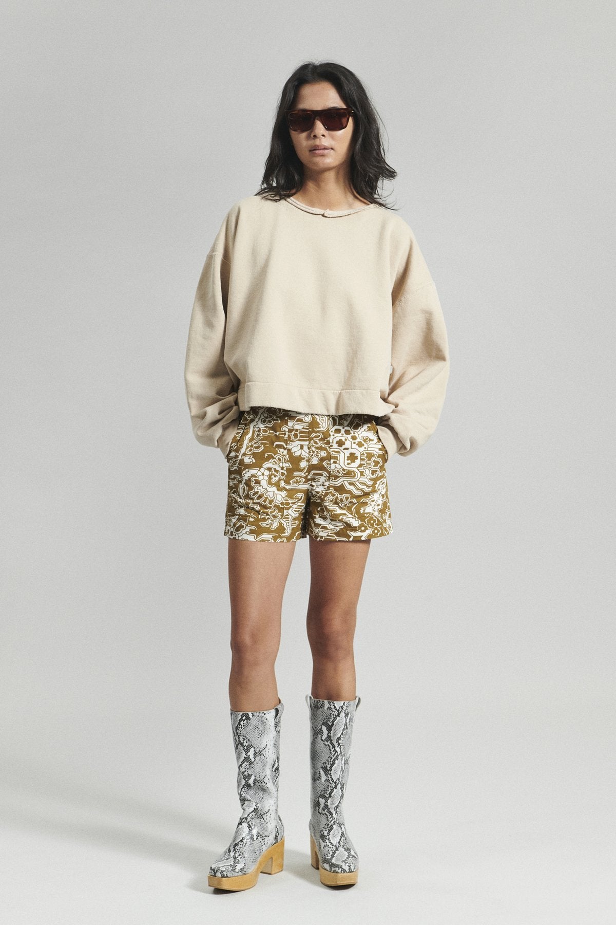 Mingle Sweatshirt, Beige