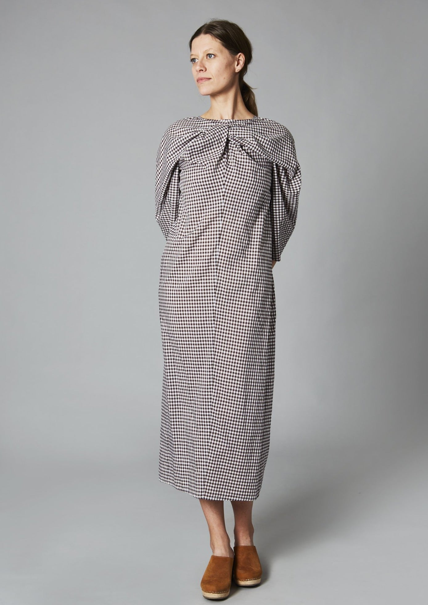 Alexis Dress - Brown Gingham Alexis Dress - Brown Gingham