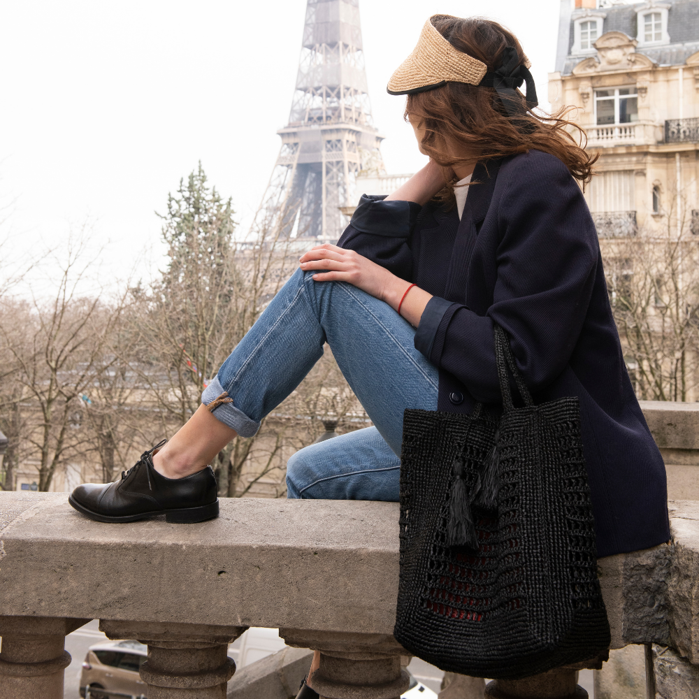 Annabelle Vertical Bag, Noir