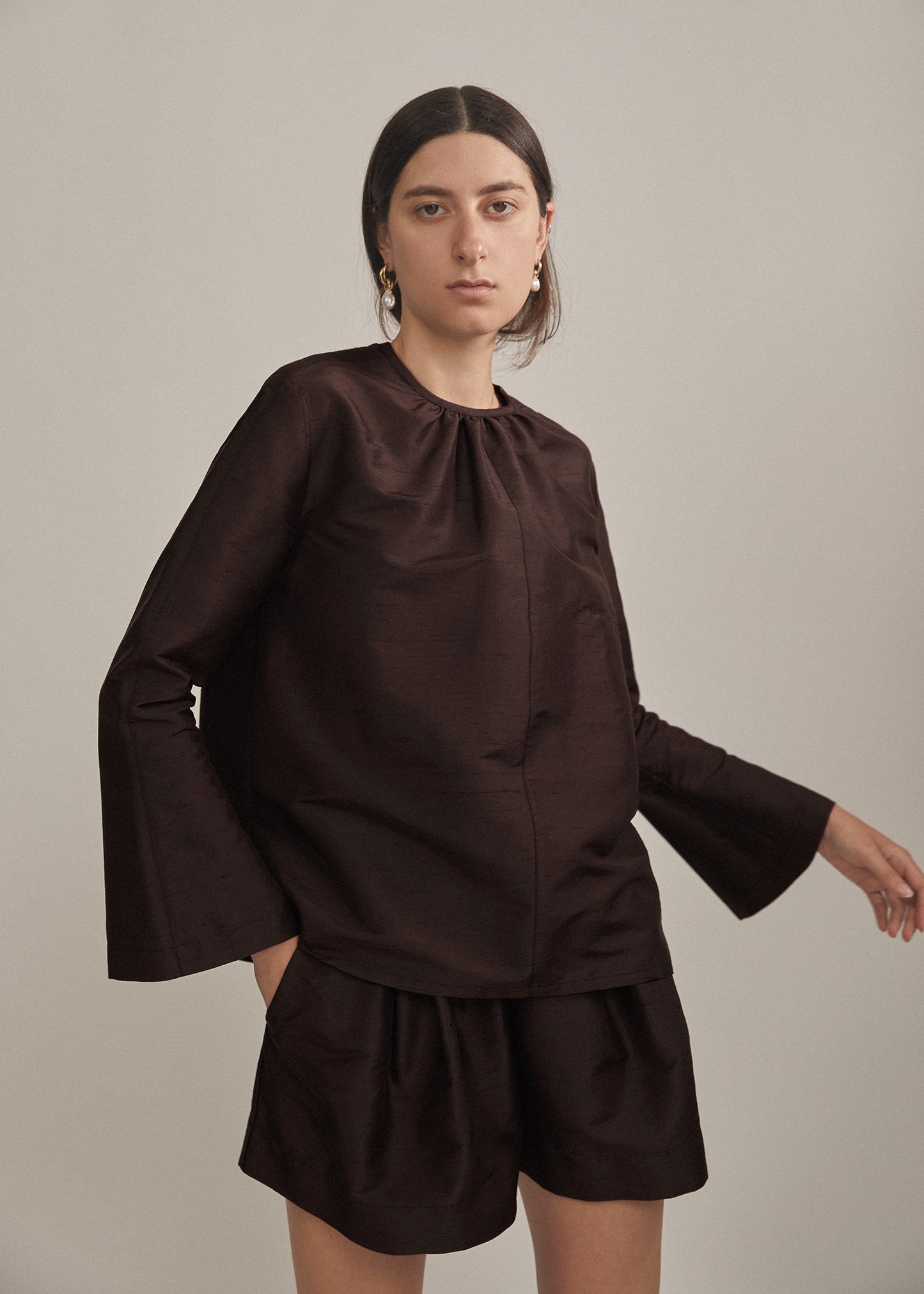 Balzac Blouse, Coffee